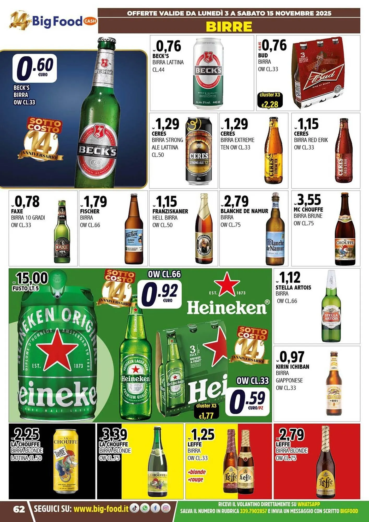 Volantino Big Food da 3 novembre a 15 novembre di 2025 - Pagina del volantino 62