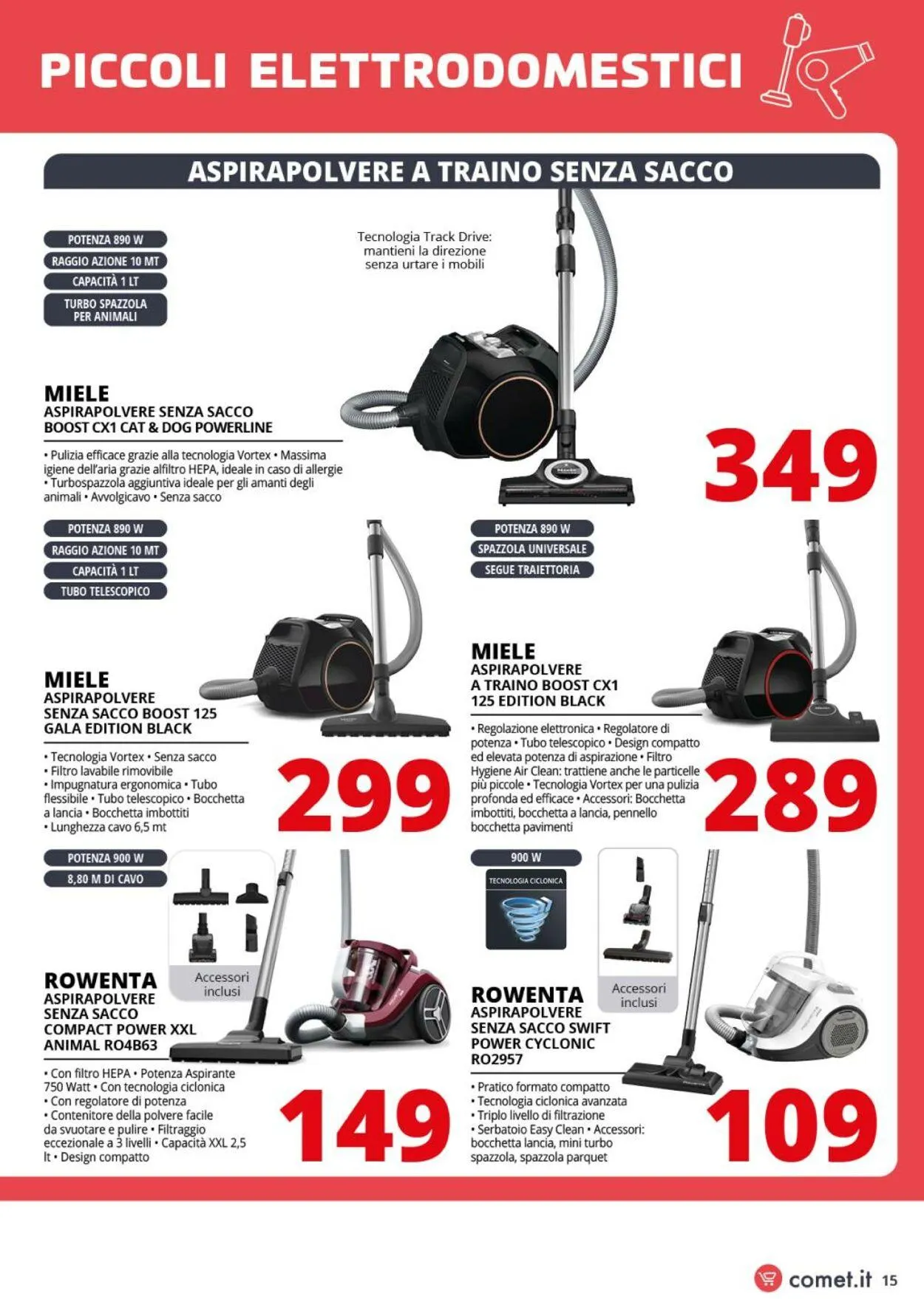 Comet Volantino attuale da 22 agosto a 11 settembre di 2025 - Pagina del volantino 15