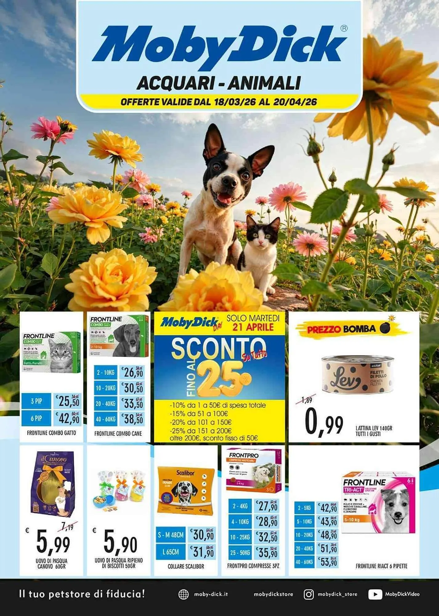 Volantino Moby Dick da 18 marzo a 20 aprile di 2026 - Pagina del volantino 1