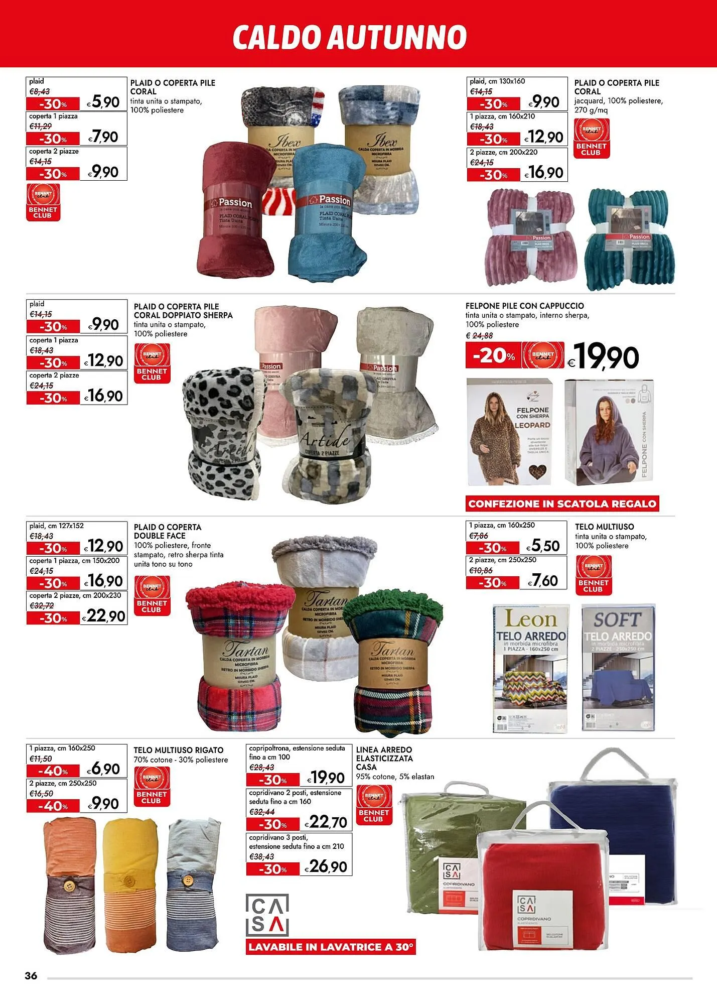 Volantino Bennet da 25 settembre a 8 ottobre di 2025 - Pagina del volantino 36