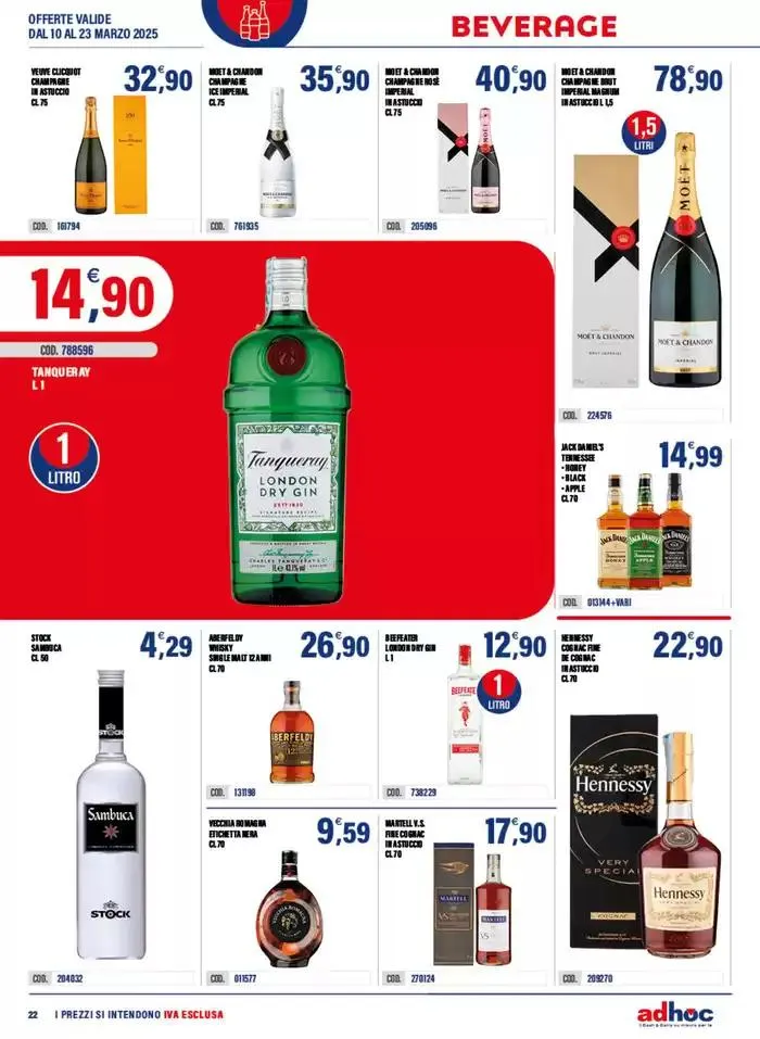 Offerte valide dal 10 al 23 marzo 2025 da 10 marzo a 23 marzo di 2025 - Pagina del volantino 22