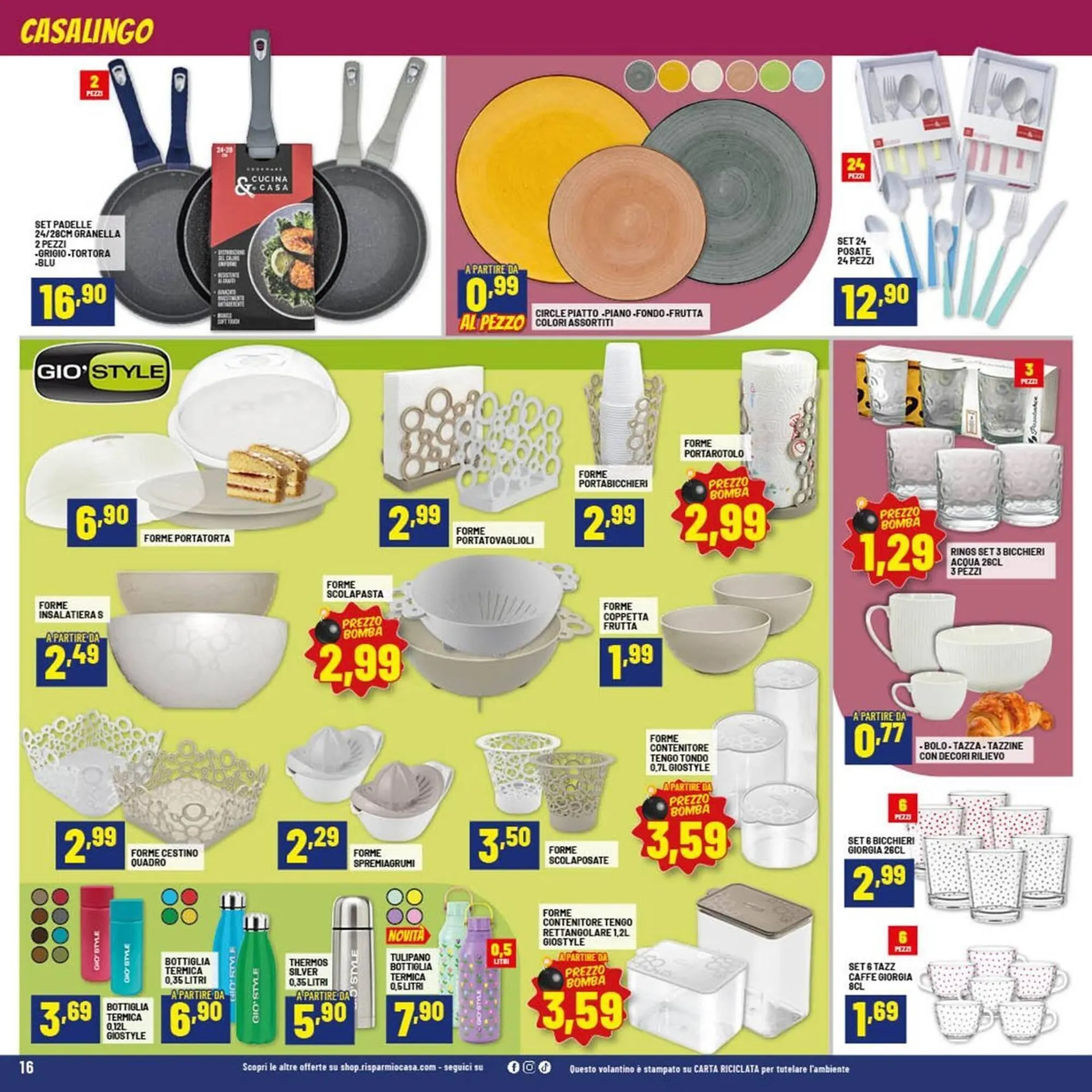 Volantino Risparmio Casa da 19 febbraio a 8 marzo di 2026 - Pagina del volantino 16