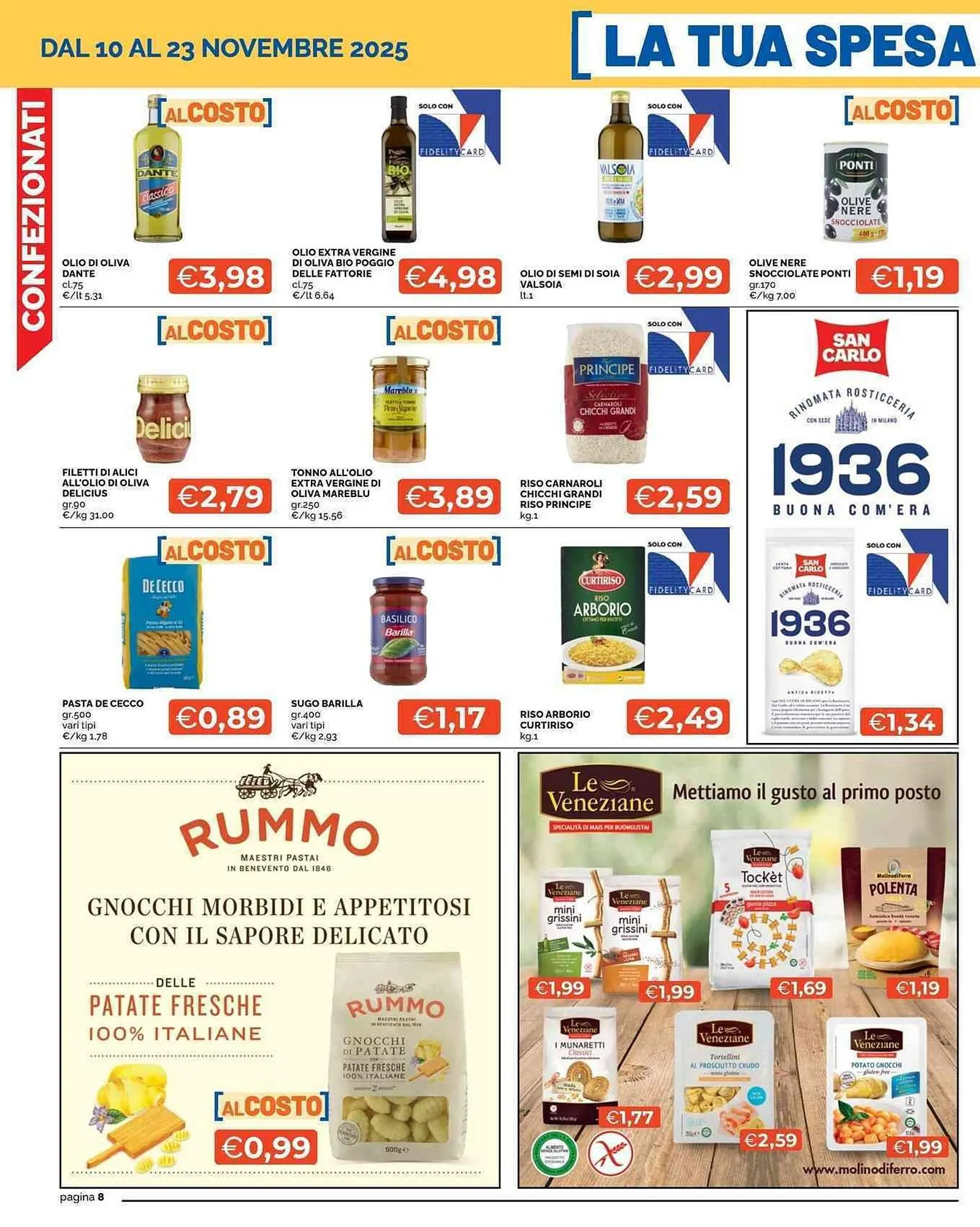 Volantino Mercatò da 10 novembre a 23 novembre di 2025 - Pagina del volantino 8