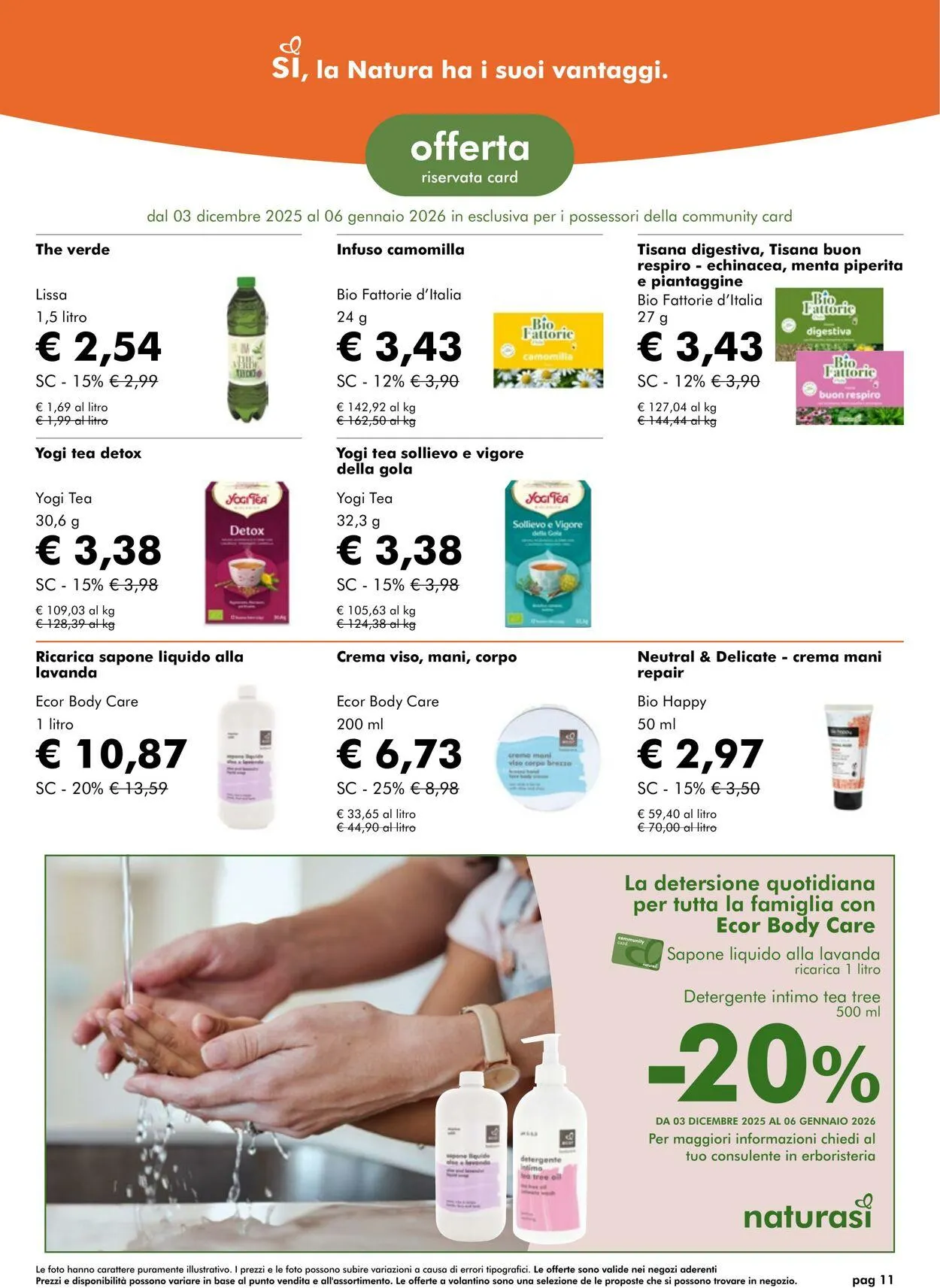 Natura Sì Volantino attuale da 15 gennaio a 29 gennaio di 2026 - Pagina del volantino 11