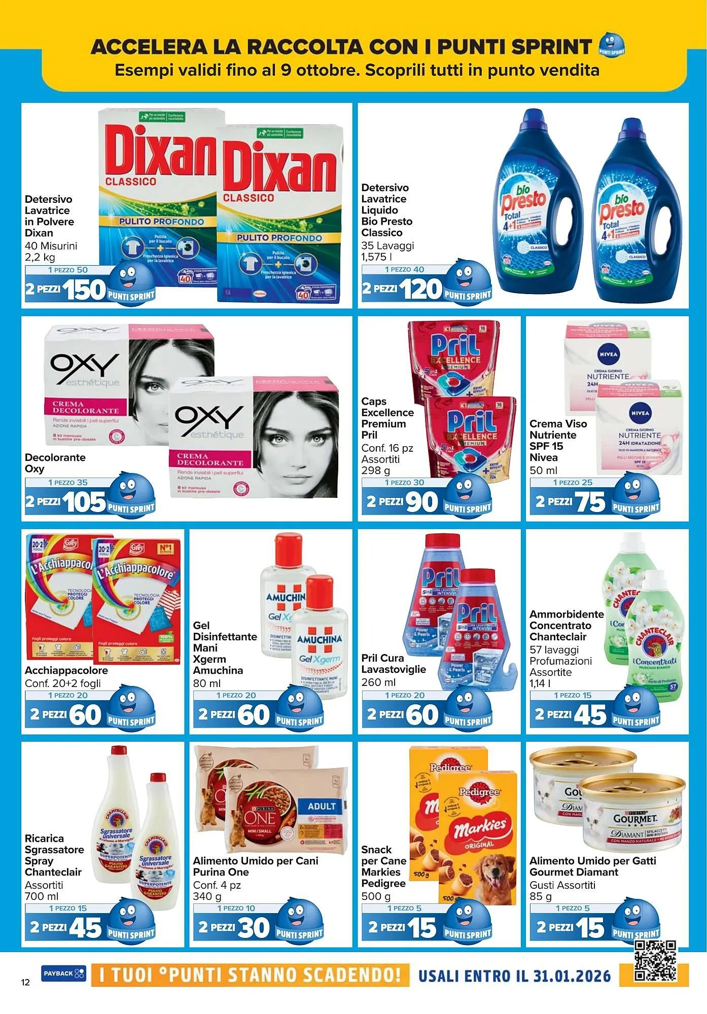 Volantino Carrefour Market da 26 settembre a 9 ottobre di 2025 - Pagina del volantino 12