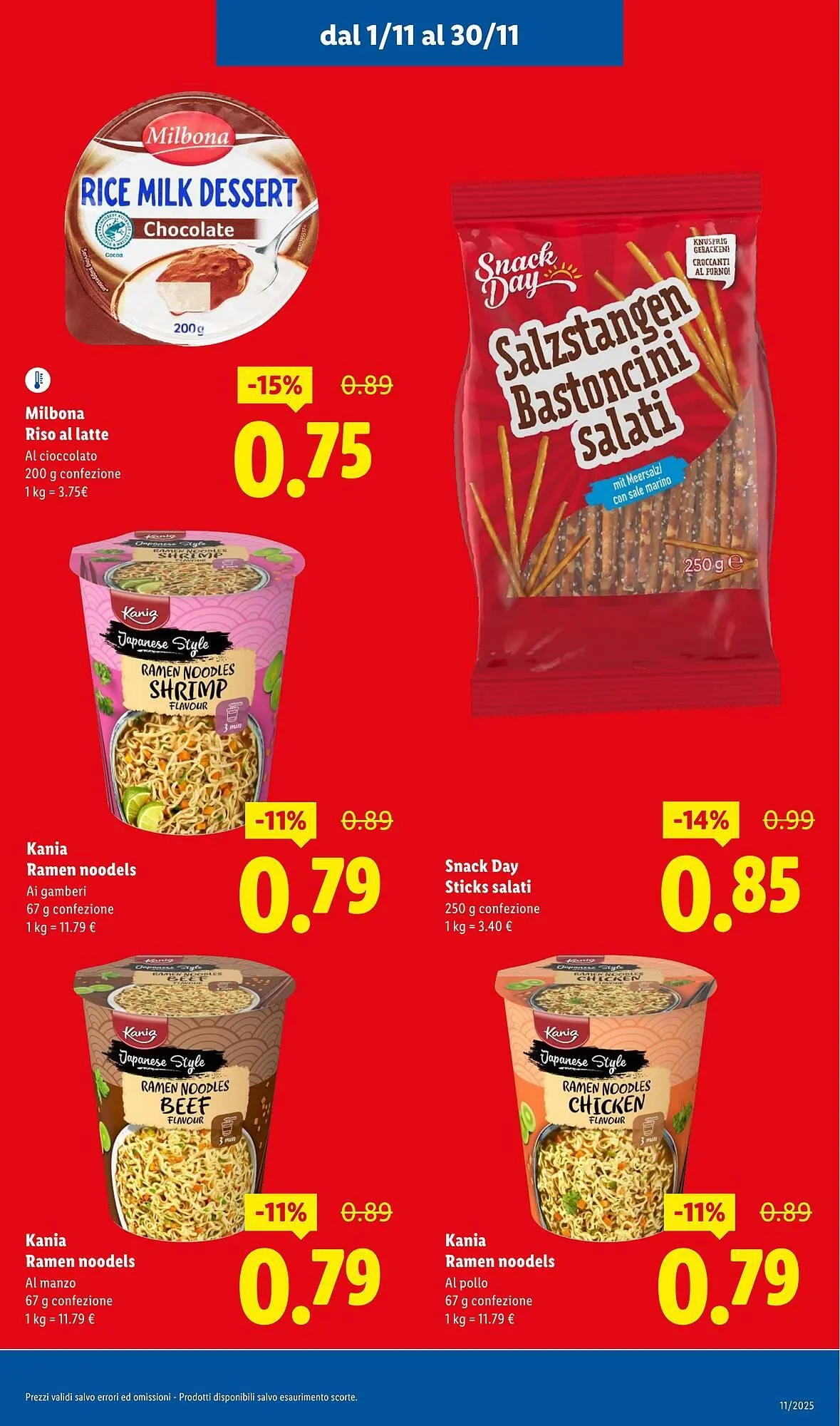 Volantino Lidl da 1 novembre a 30 novembre di 2025 - Pagina del volantino 9