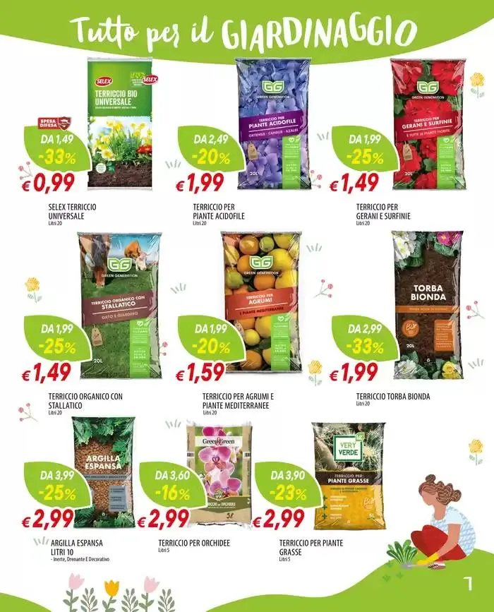 Tutto per il giardinaggio da 17 marzo a 6 aprile di 2025 - Pagina del volantino 7
