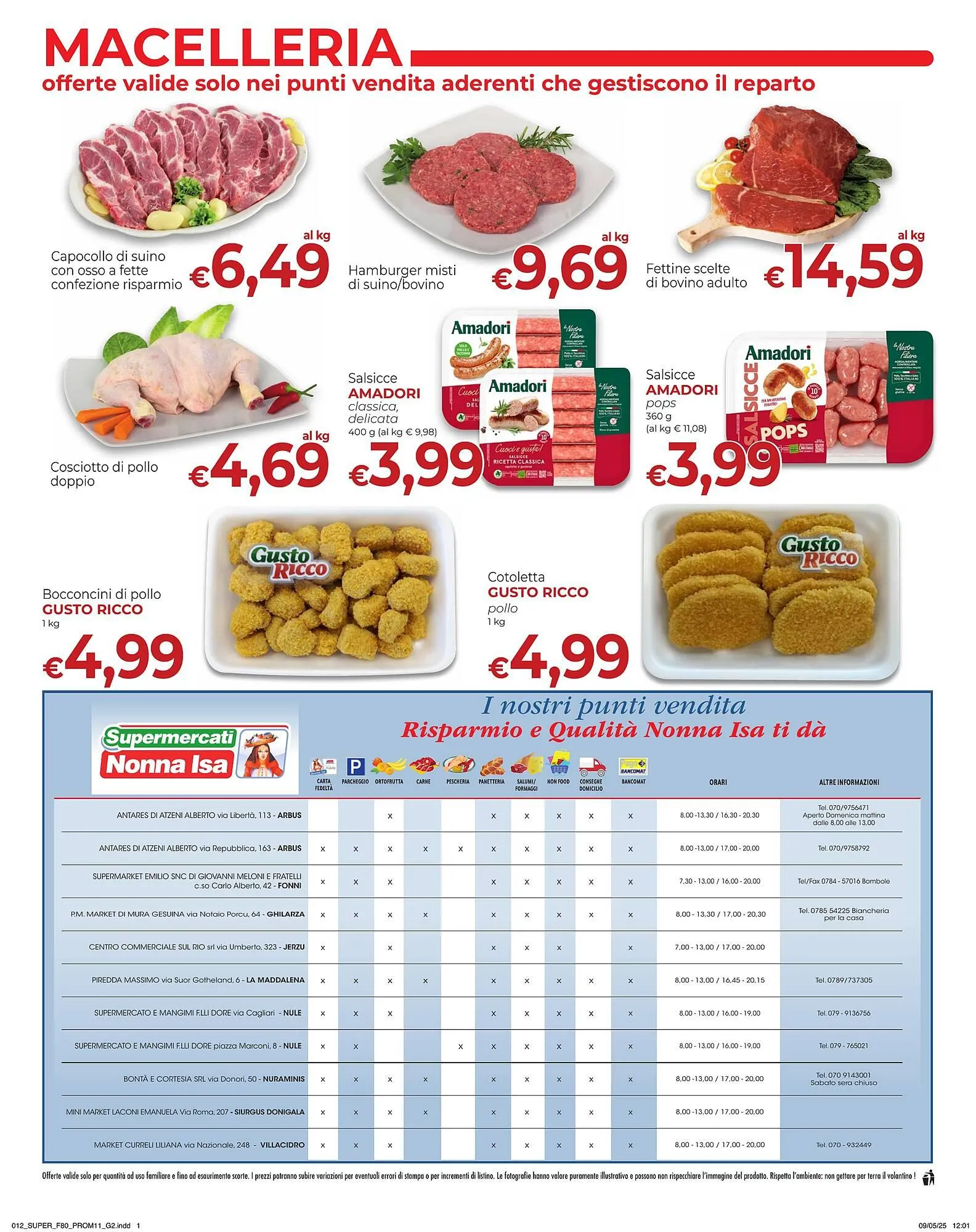 Volantino Supermercati Nonna Isa da 3 giugno a 15 giugno di 2025 - Pagina del volantino 12