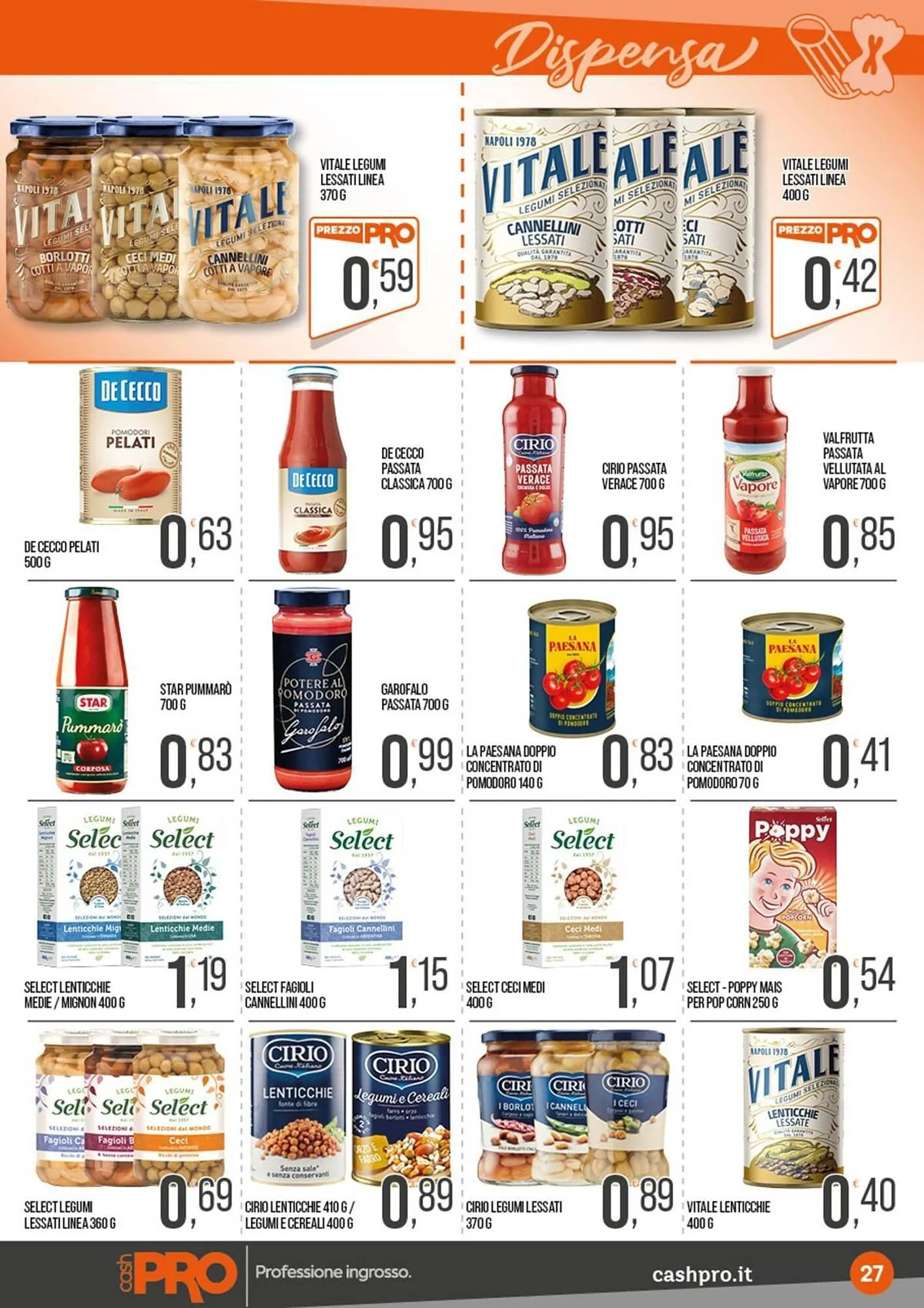 Volantino Cash pro da 9 giugno a 22 giugno di 2025 - Pagina del volantino 27