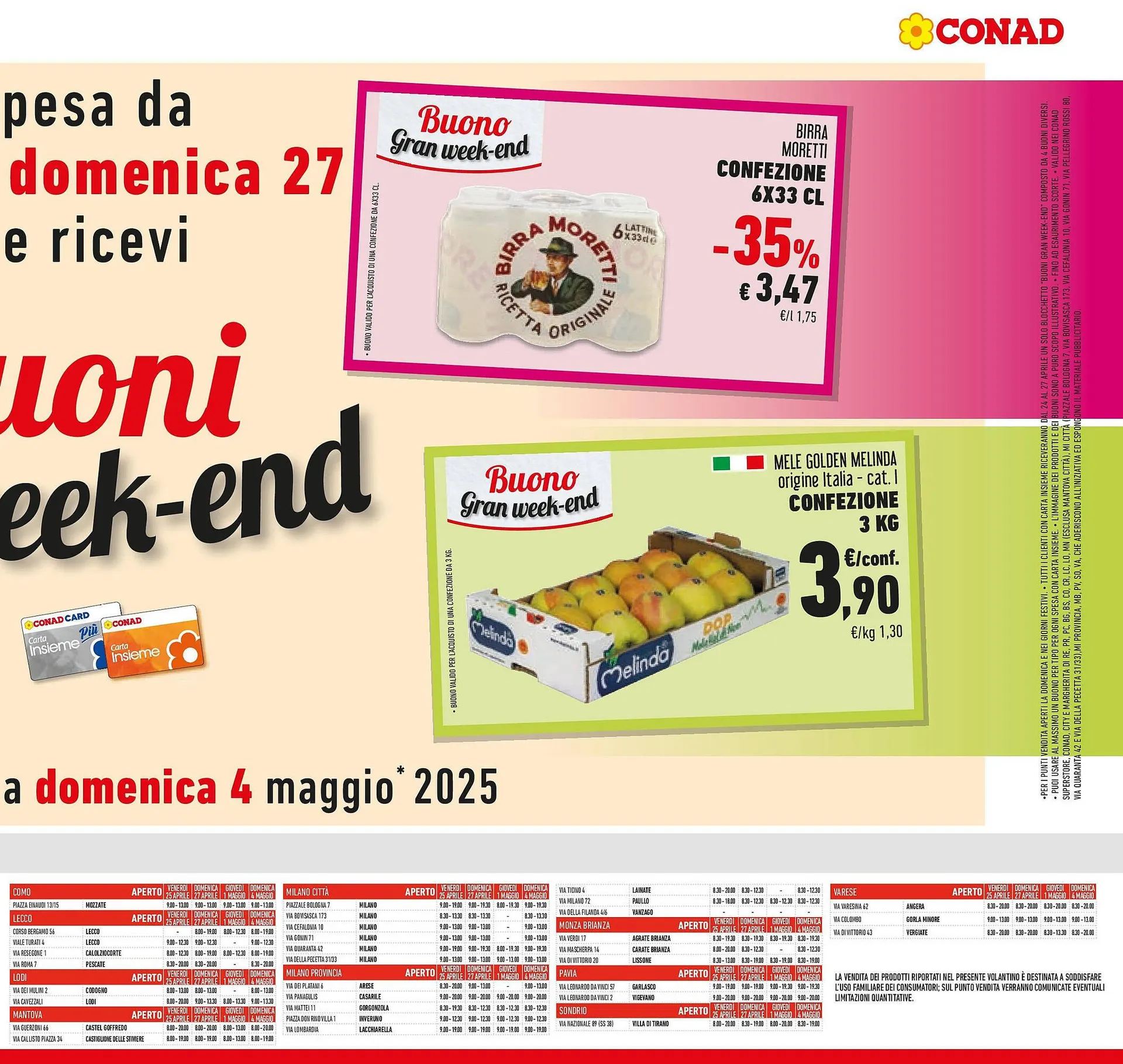 Volantino Conad da 22 aprile a 6 maggio di 2025 - Pagina del volantino 3