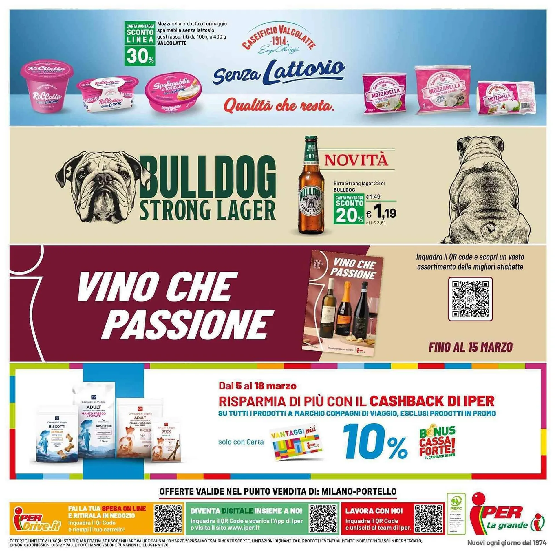 Volantino Iper La Grande da 5 marzo a 18 marzo di 2026 - Pagina del volantino 43