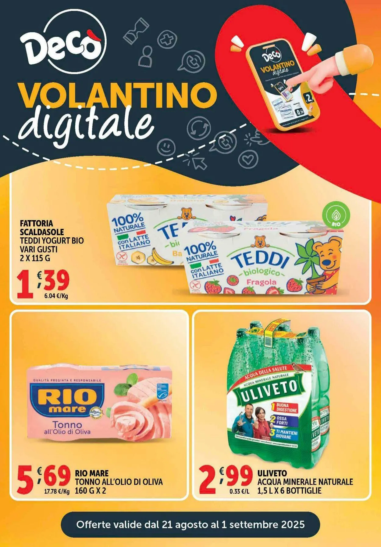 Deco Volantino attuale da 21 agosto a 4 settembre di 2025 - Pagina del volantino 21