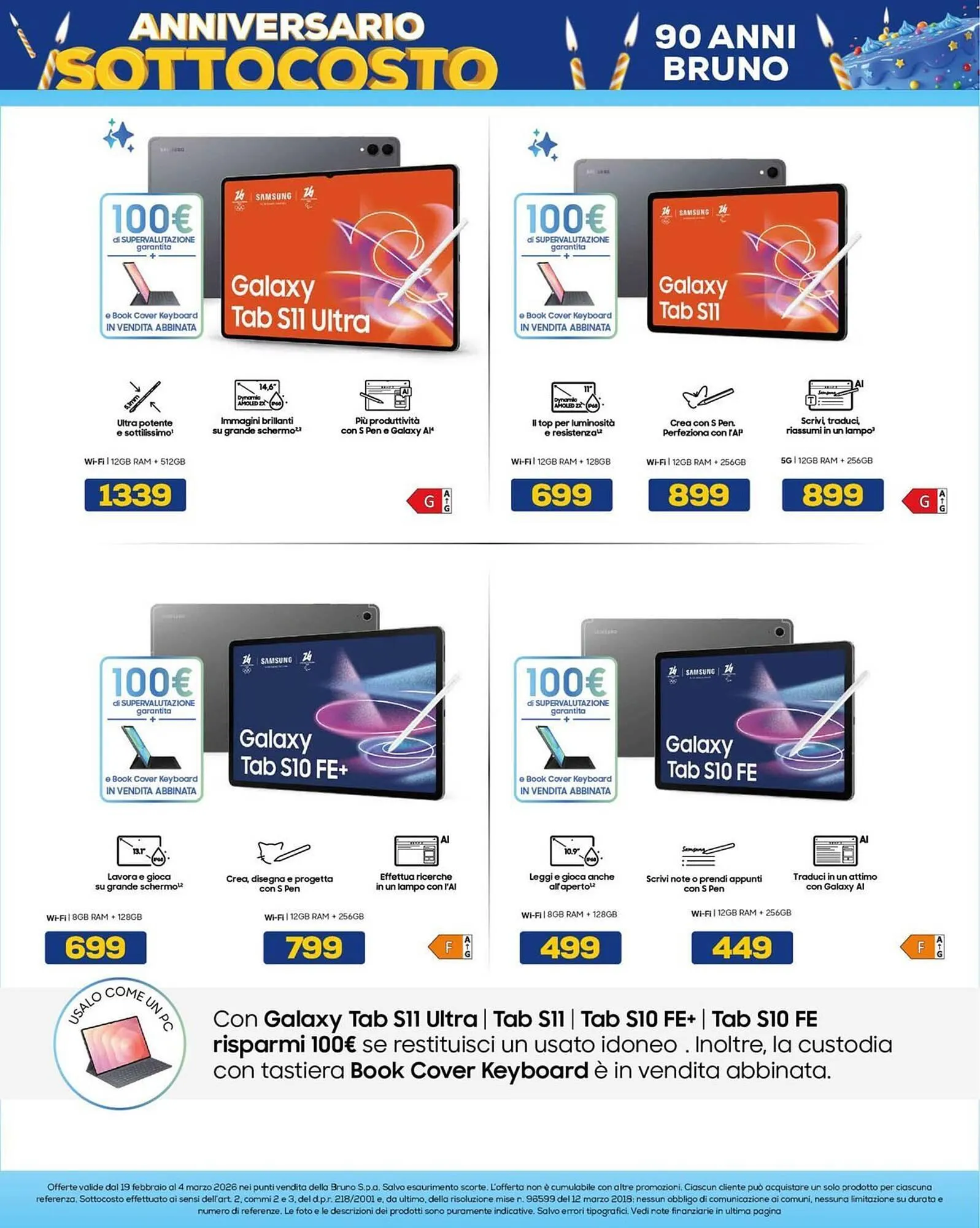 Volantino Euronics da 19 febbraio a 4 marzo di 2026 - Pagina del volantino 35