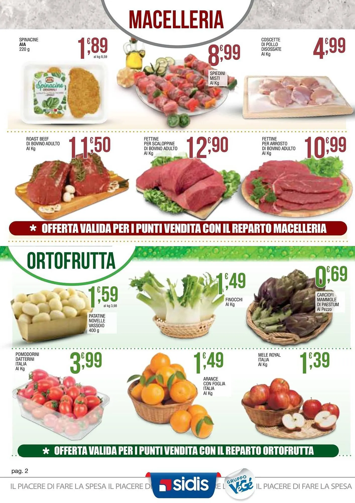 Volantino Sidis da 19 marzo a 30 marzo di 2024 - Pagina del volantino 2