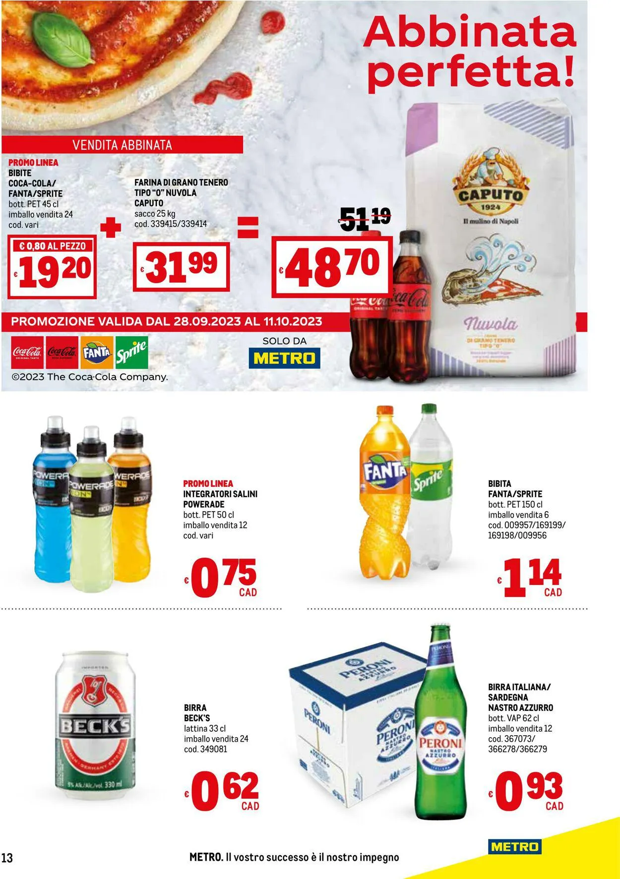 Metro Volantino attuale da 28 settembre a 11 ottobre di 2023 - Pagina del volantino 13