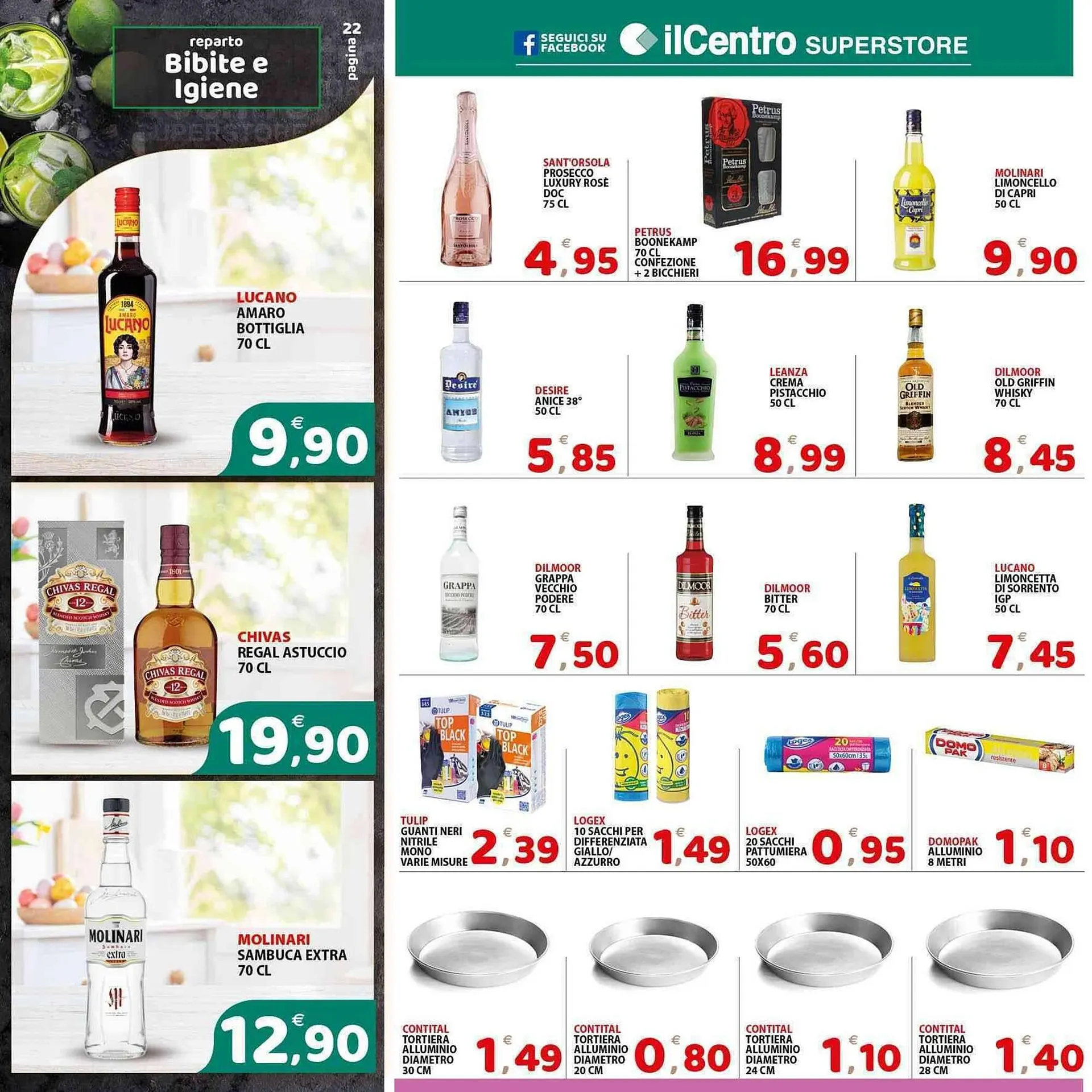 Volantino Il Centro Superstore da 17 marzo a 30 marzo di 2026 - Pagina del volantino 22