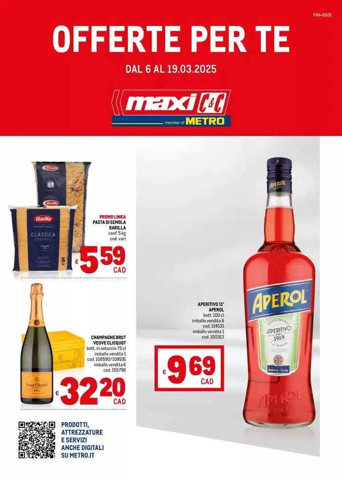 Offerte per te -Maxi da 6 marzo a 19 marzo di 2025 - Pagina del volantino 1