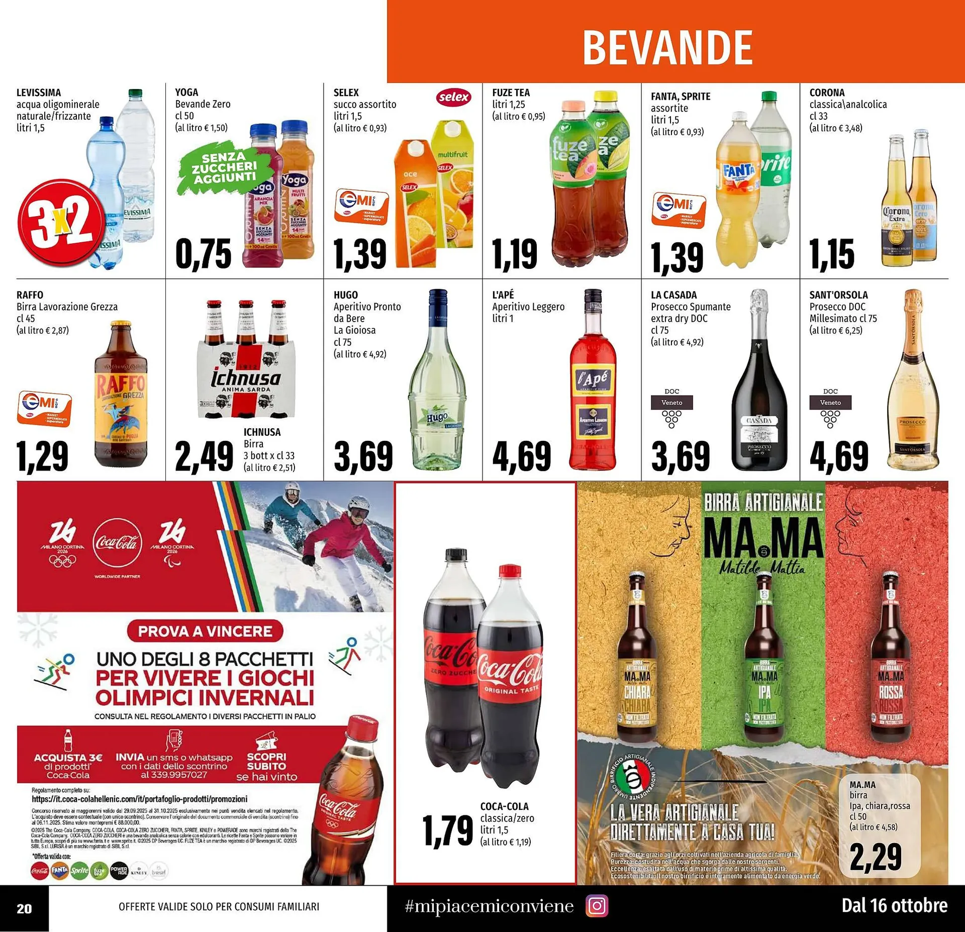 Volantino Emi Supermercati da 16 ottobre a 29 ottobre di 2025 - Pagina del volantino 20