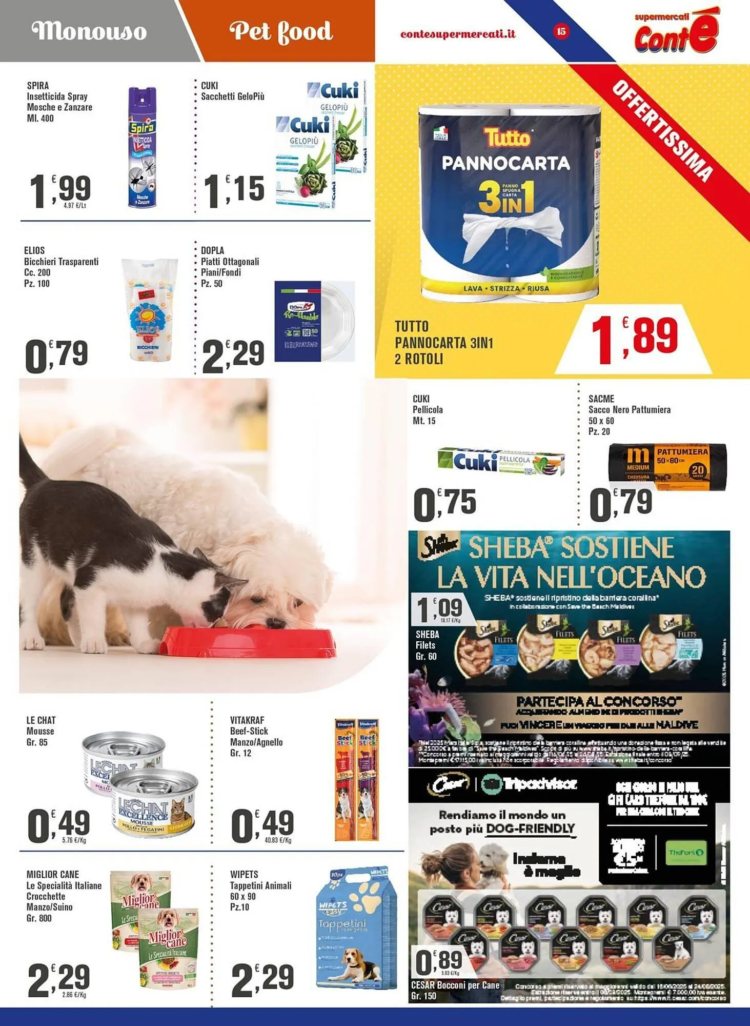 Volantino Conté Supermercati da 21 luglio a 30 luglio di 2025 - Pagina del volantino 15