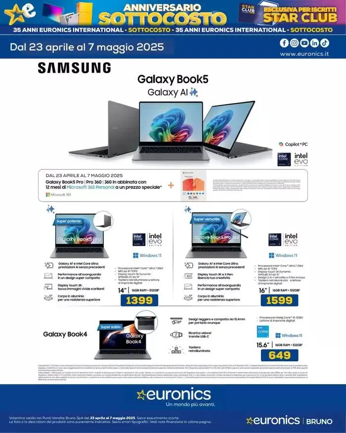 Anniversario sottocosto da 23 aprile a 7 maggio di 2025 - Pagina del volantino 30