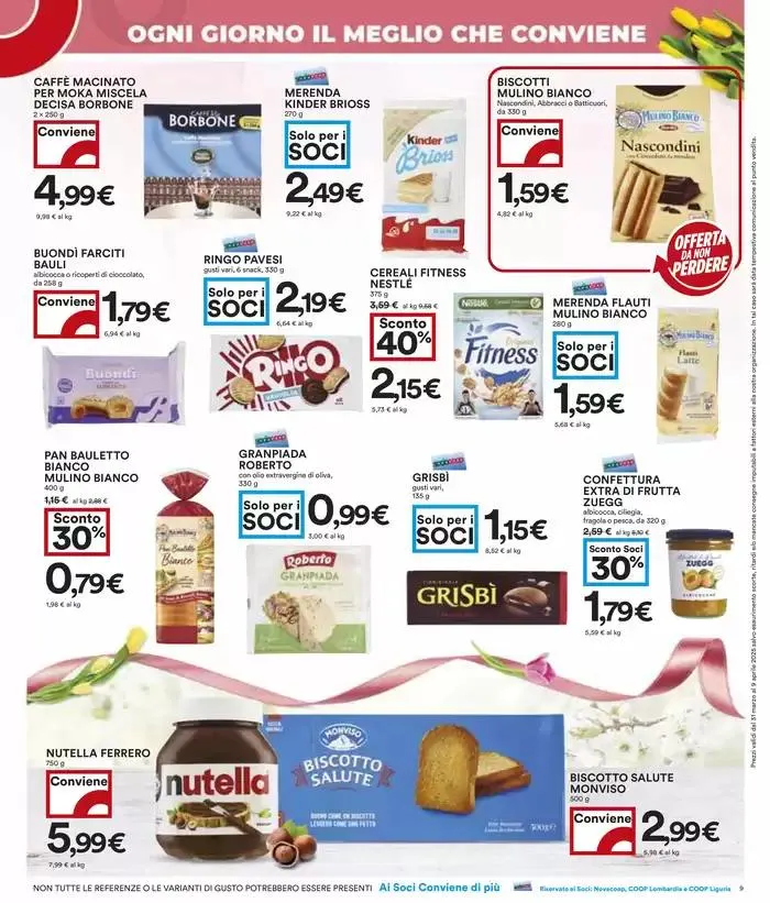 Fioriscono le Offerte da 31 marzo a 9 aprile di 2025 - Pagina del volantino 9