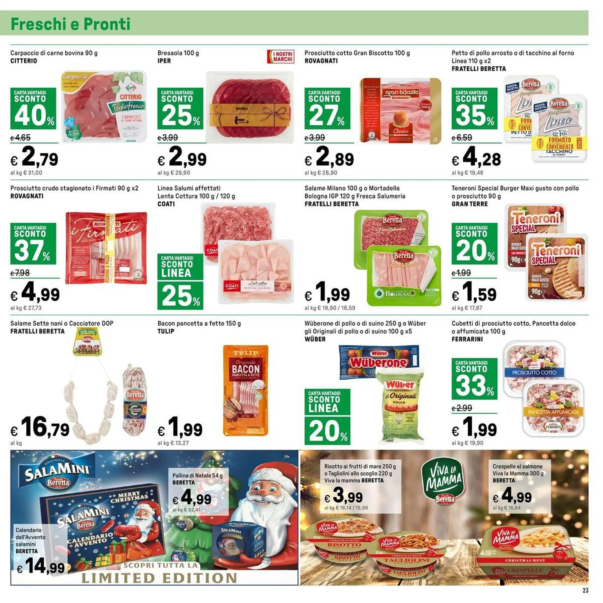 Volantino Iper La Grande da 24 novembre a 8 dicembre di 2025 - Pagina del volantino 23