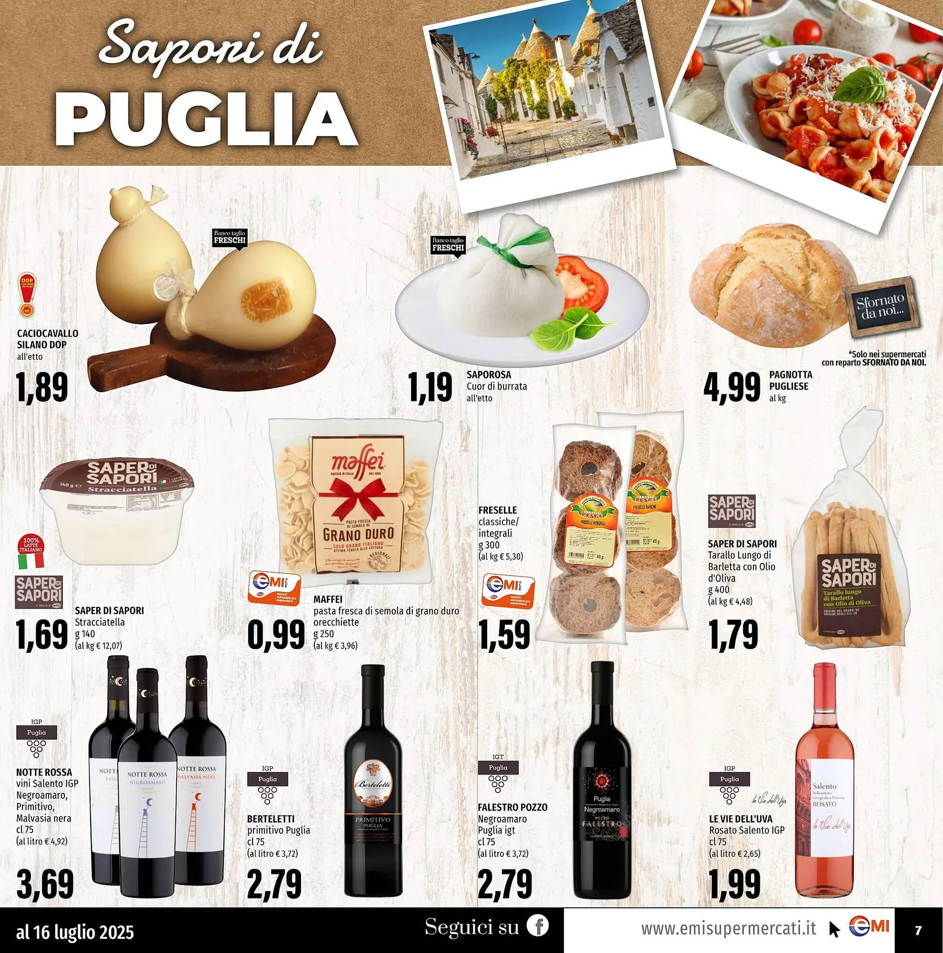 Volantino Emi Supermercati da 3 luglio a 16 luglio di 2025 - Pagina del volantino 7