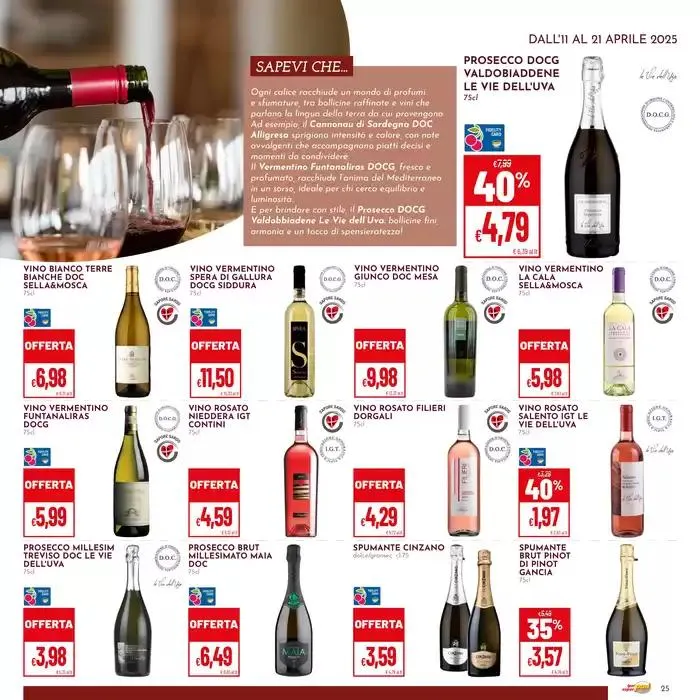 Buona Pasqua da 11 aprile a 21 aprile di 2025 - Pagina del volantino 25