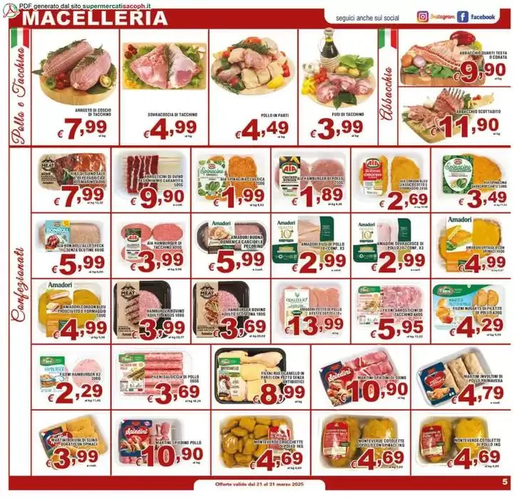 Offerte grandiose da 21 marzo a 31 marzo di 2025 - Pagina del volantino 5