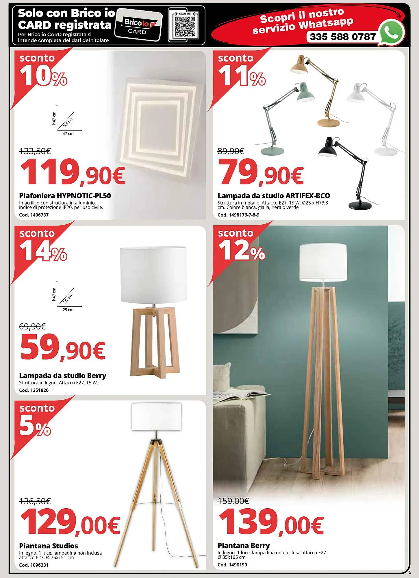 Volantino Brico Io da 23 novembre a 24 dicembre di 2023 - Pagina del volantino 5