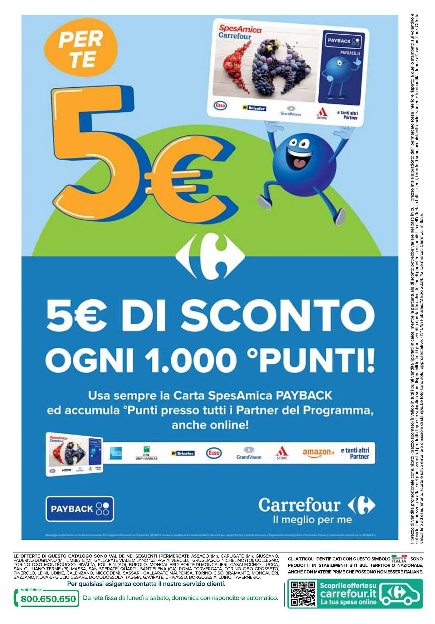 Volantino Carrefour Iper da 12 febbraio a 17 marzo di 2024 - Pagina del volantino 24