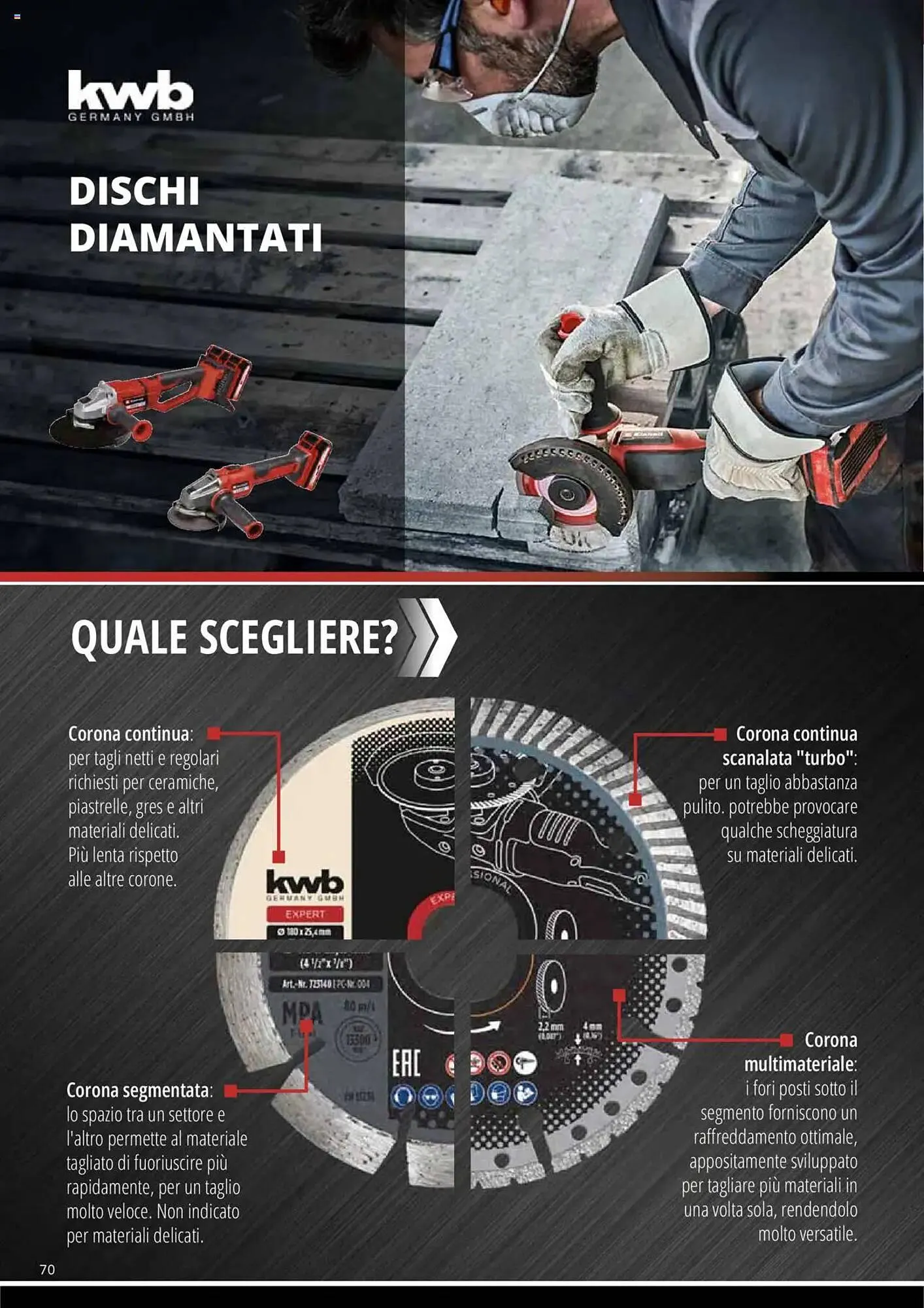 Volantino Einhell da 10 ottobre a 31 dicembre di 2025 - Pagina del volantino 72