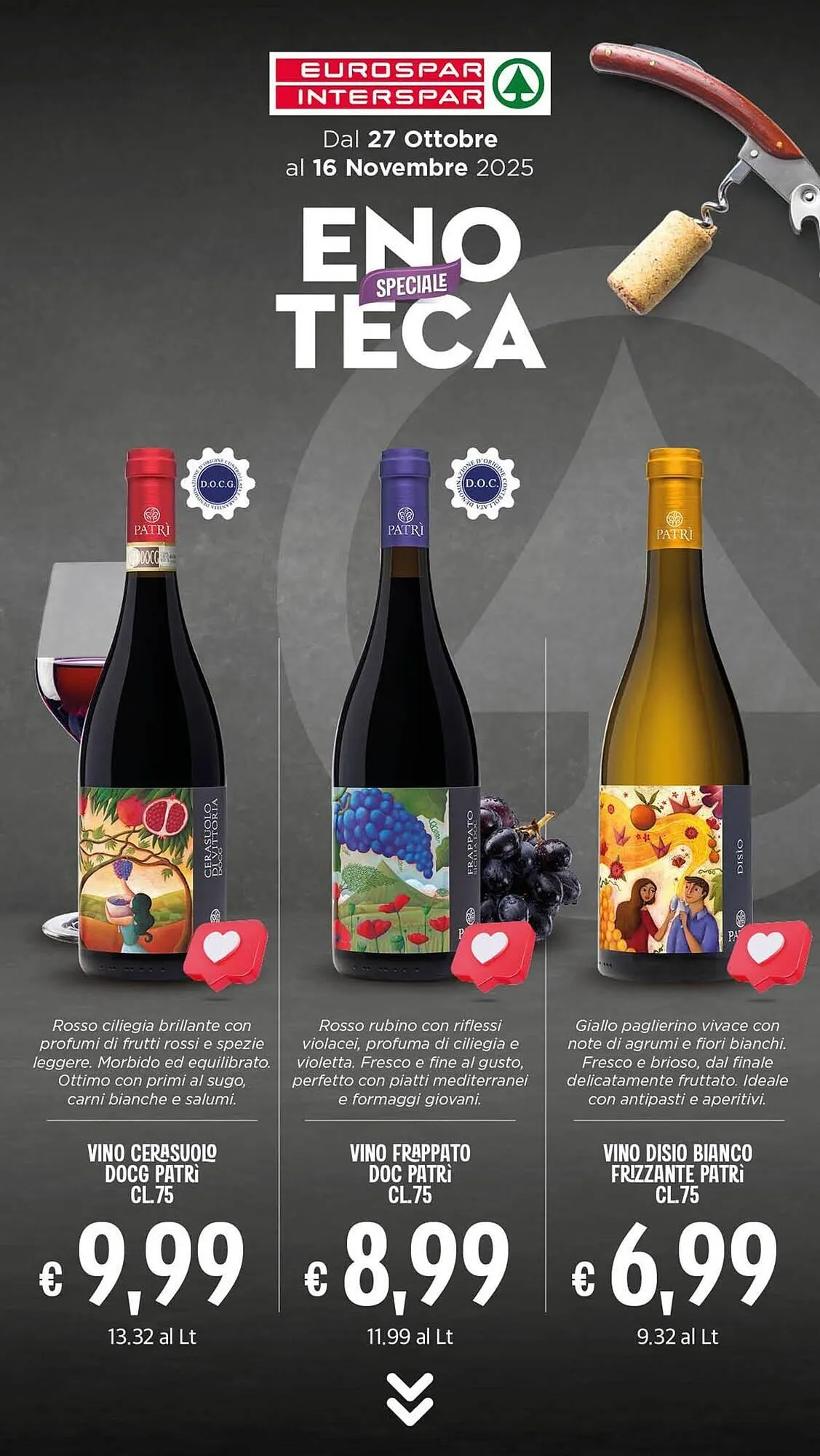 Volantino Eurospar da 27 ottobre a 16 novembre di 2025 - Pagina del volantino 17