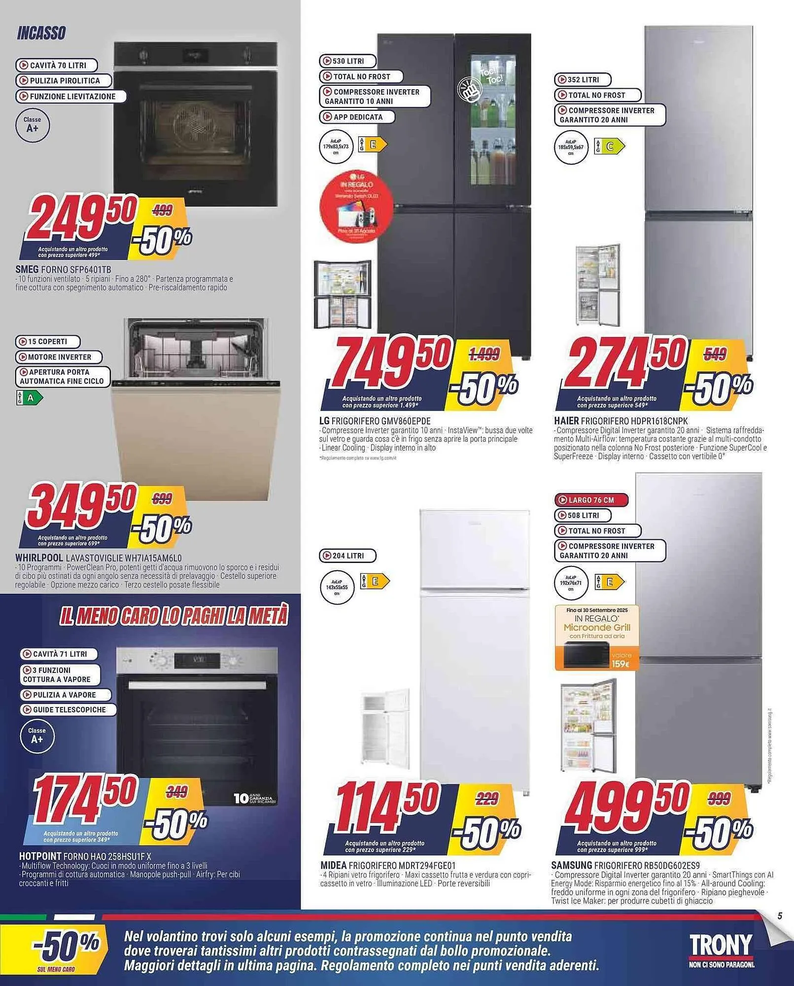 Volantino Trony da 21 agosto a 10 settembre di 2025 - Pagina del volantino 5
