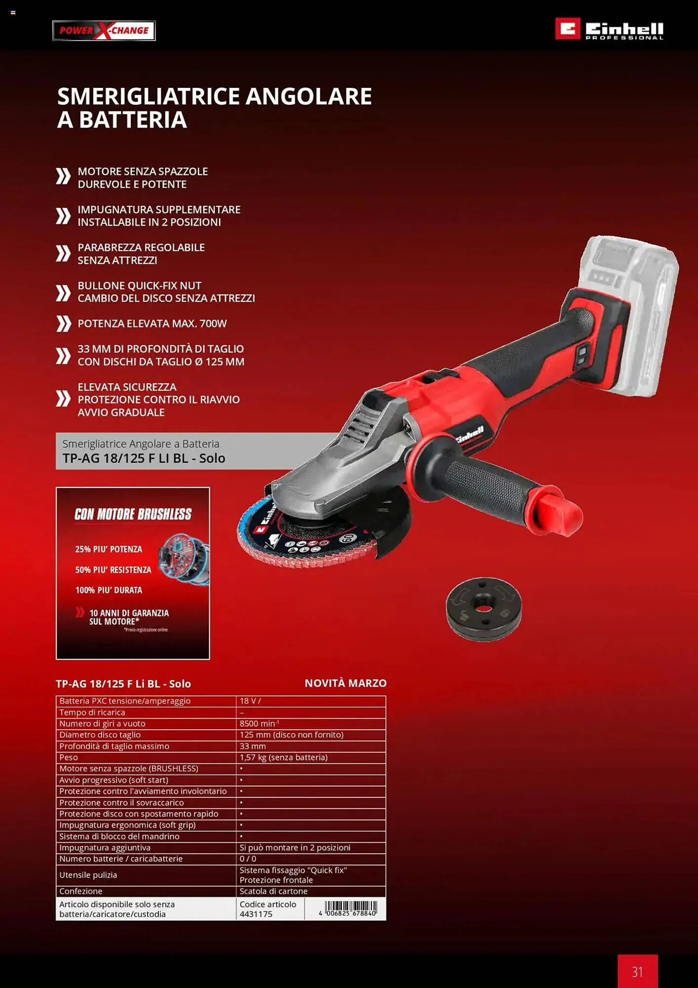 Volantino Einhell da 6 febbraio a 6 febbraio di 2026 - Pagina del volantino 31