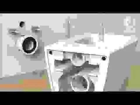 COPRIWATER IS I LIFE A IN TERMOINDURENTE BIANCO CON CERNIERE IN METALLO