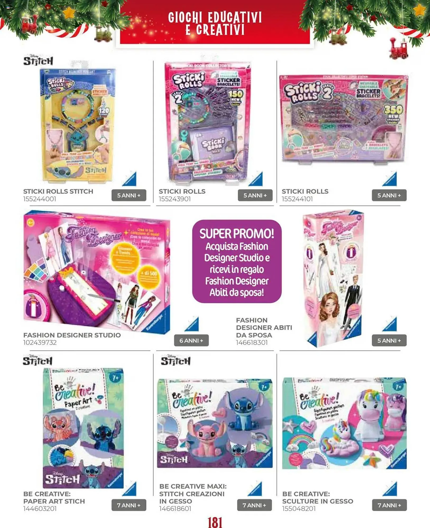 Volantino Toys Center da 17 ottobre a 24 dicembre di 2025 - Pagina del volantino 183