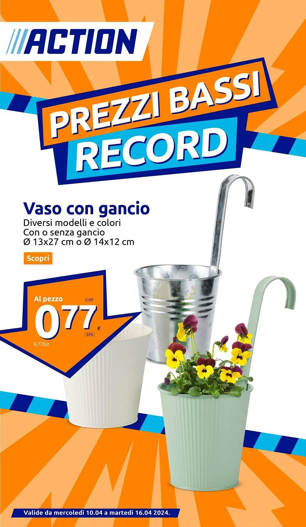 Volantino Action da 10 aprile a 16 aprile di 2024 - Pagina del volantino 1