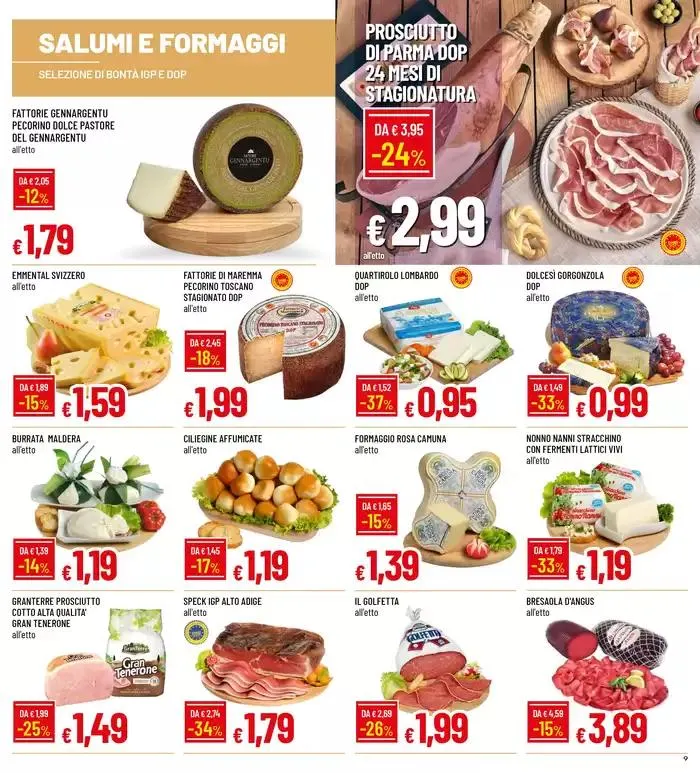 GRANDI SCONTI GRANDI FORMATI da 5 maggio a 14 maggio di 2025 - Pagina del volantino 9
