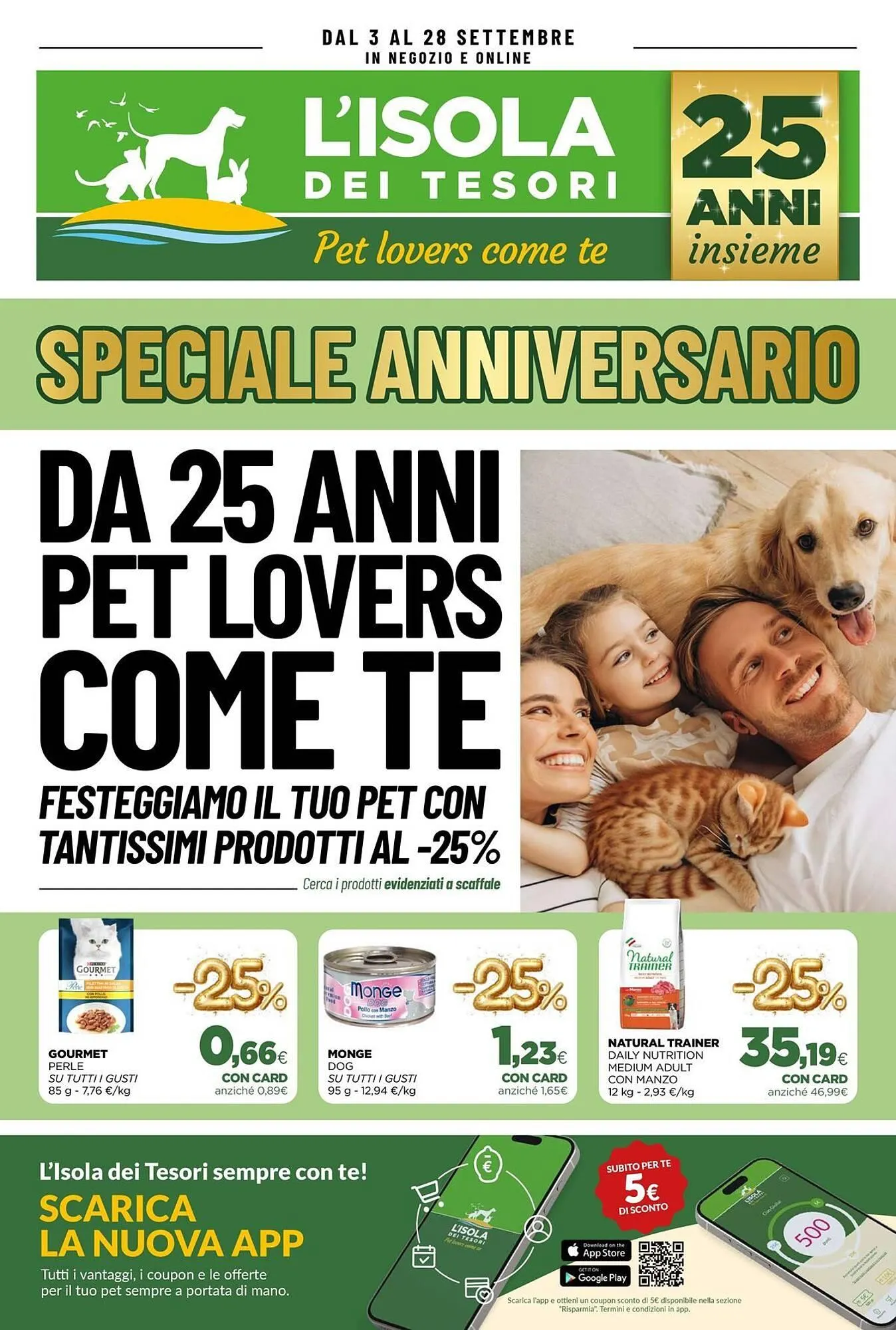 volantino L´Isola dei Tesori da 3 settembre a 28 settembre di 2025 - Pagina del volantino 1