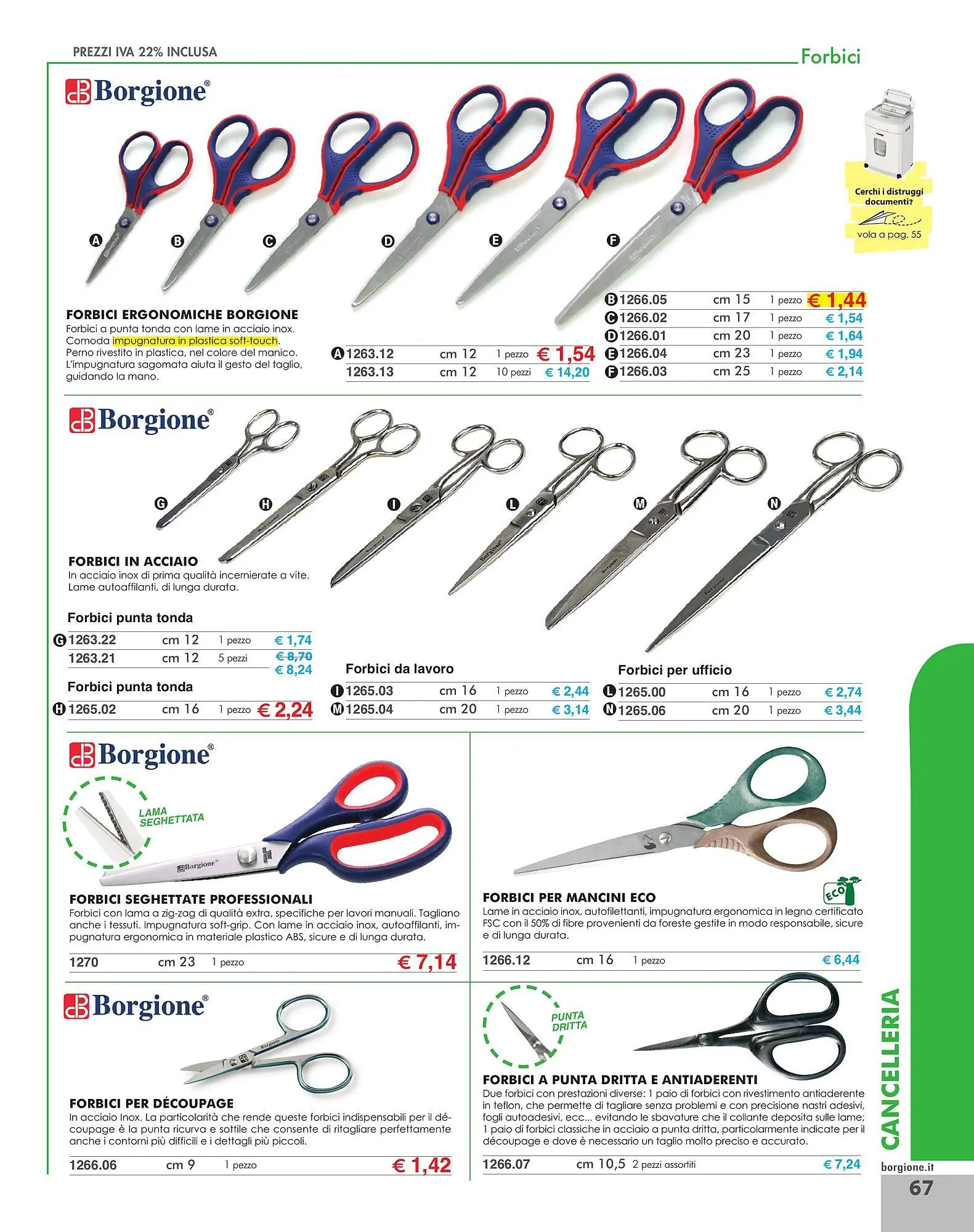 Volantino Borgione Sport da 31 dicembre a 31 dicembre di 2025 - Pagina del volantino 67