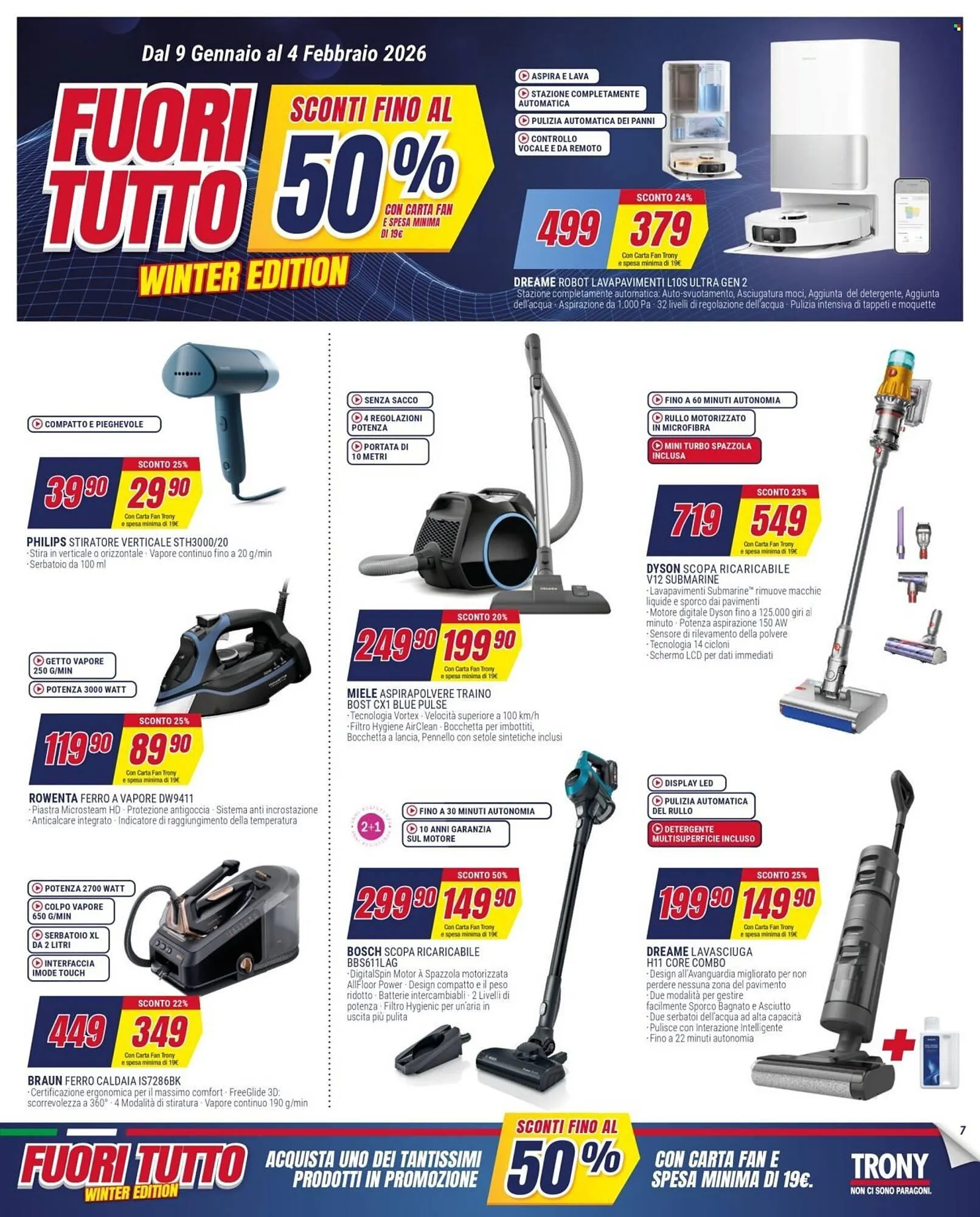 Volantino Trony da 9 gennaio a 4 febbraio di 2026 - Pagina del volantino 7