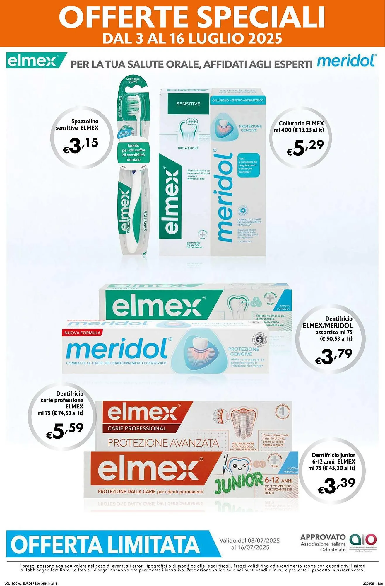 Volantino Eurospesa da 3 luglio a 16 luglio di 2025 - Pagina del volantino 23