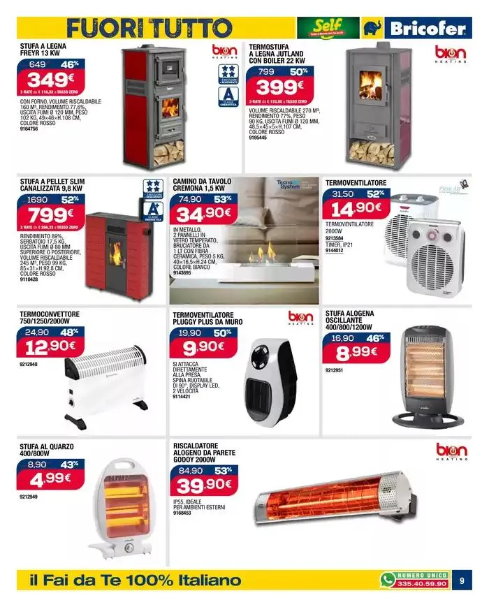 Fuori tutto da 6 marzo a 23 marzo di 2025 - Pagina del volantino 9