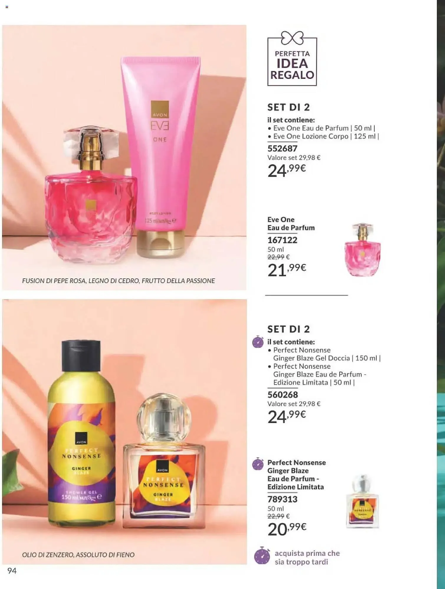 Catalogo Avon da 1 marzo a 31 marzo di 2026 - Pagina del volantino 94