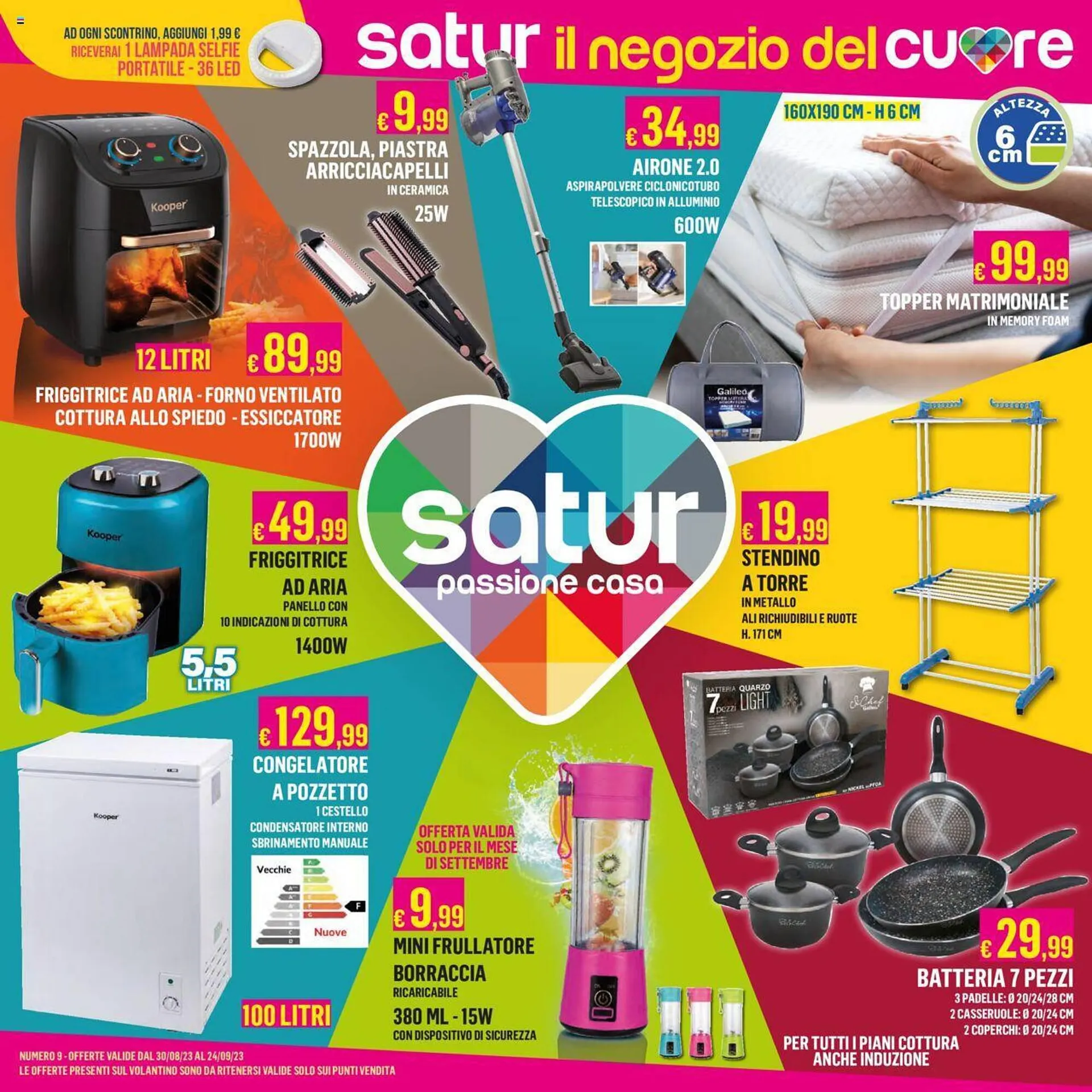 Volantino Satur da 30 agosto a 24 settembre di 2023 - Pagina del volantino 1