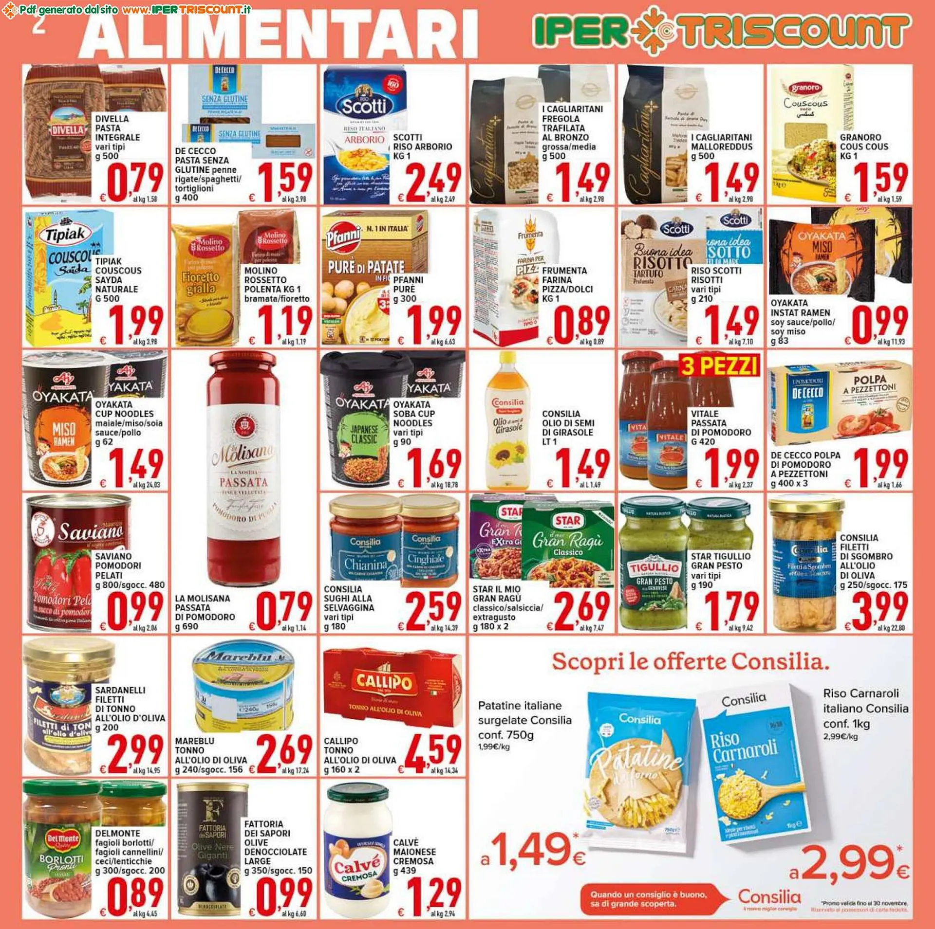 Volantino Iper Triscount da 15 novembre a 23 novembre di 2023 - Pagina del volantino 2