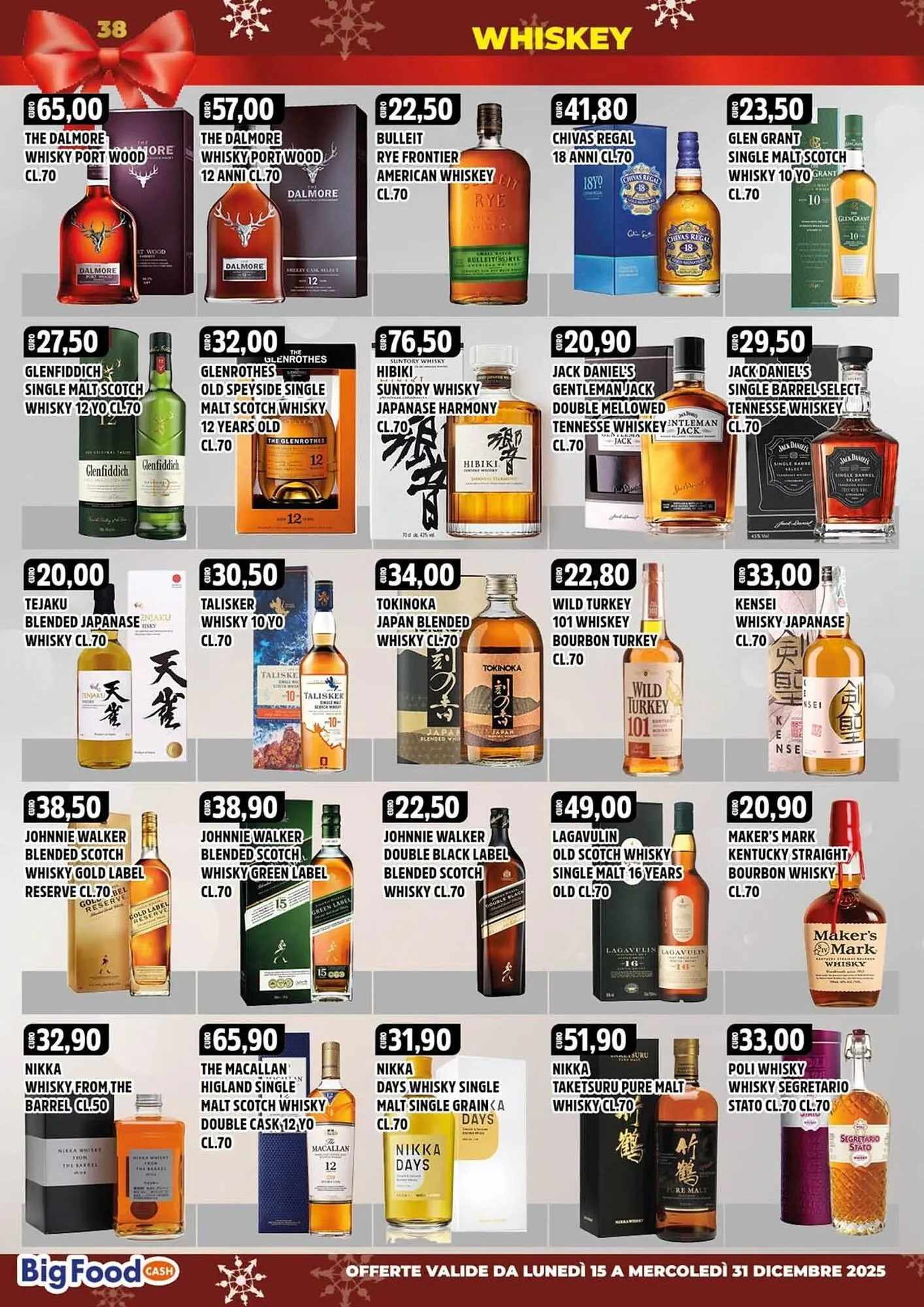 Volantino Big Food da 15 dicembre a 31 dicembre di 2025 - Pagina del volantino 38