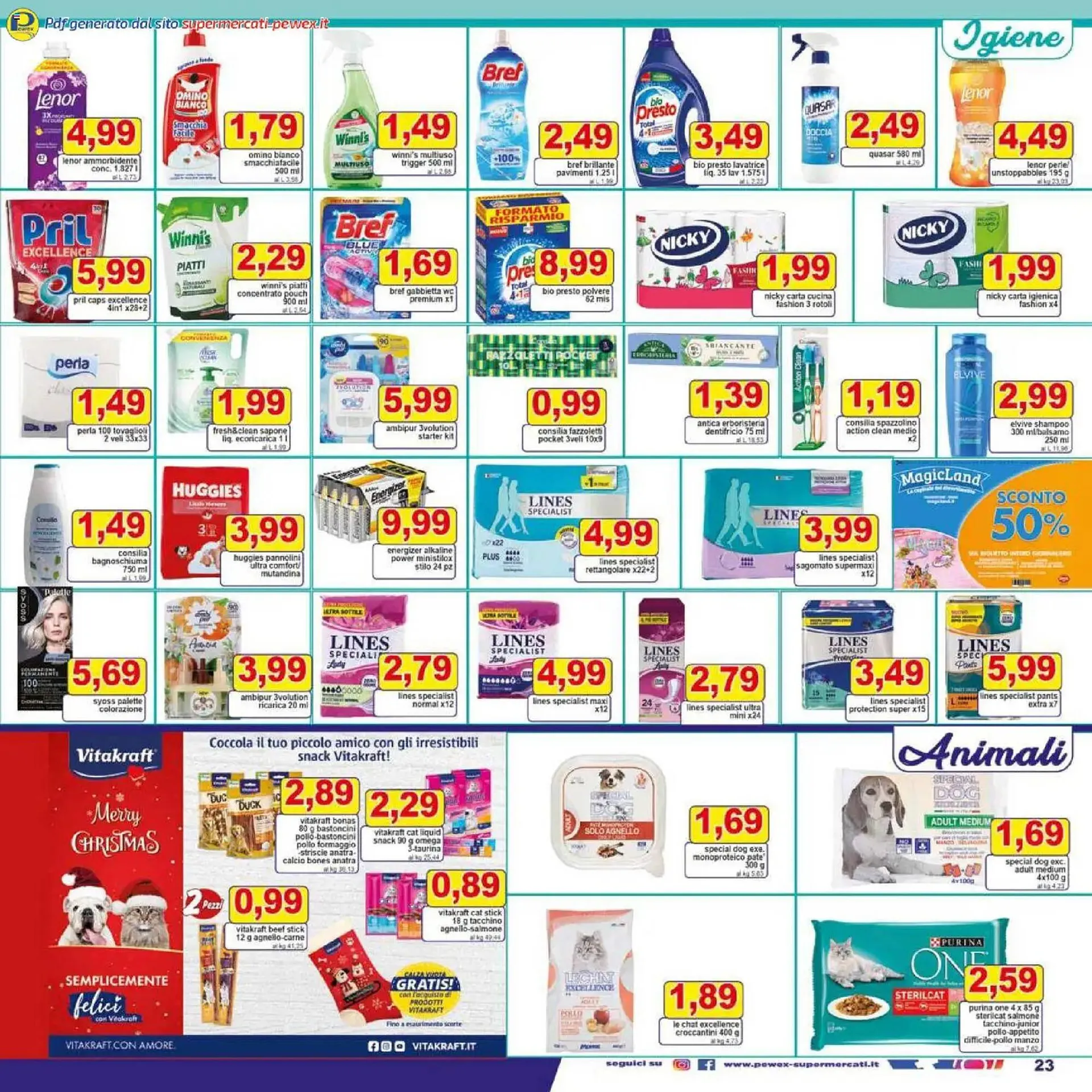 Volantino Pewex da 27 dicembre a 6 gennaio di 2026 - Pagina del volantino 23