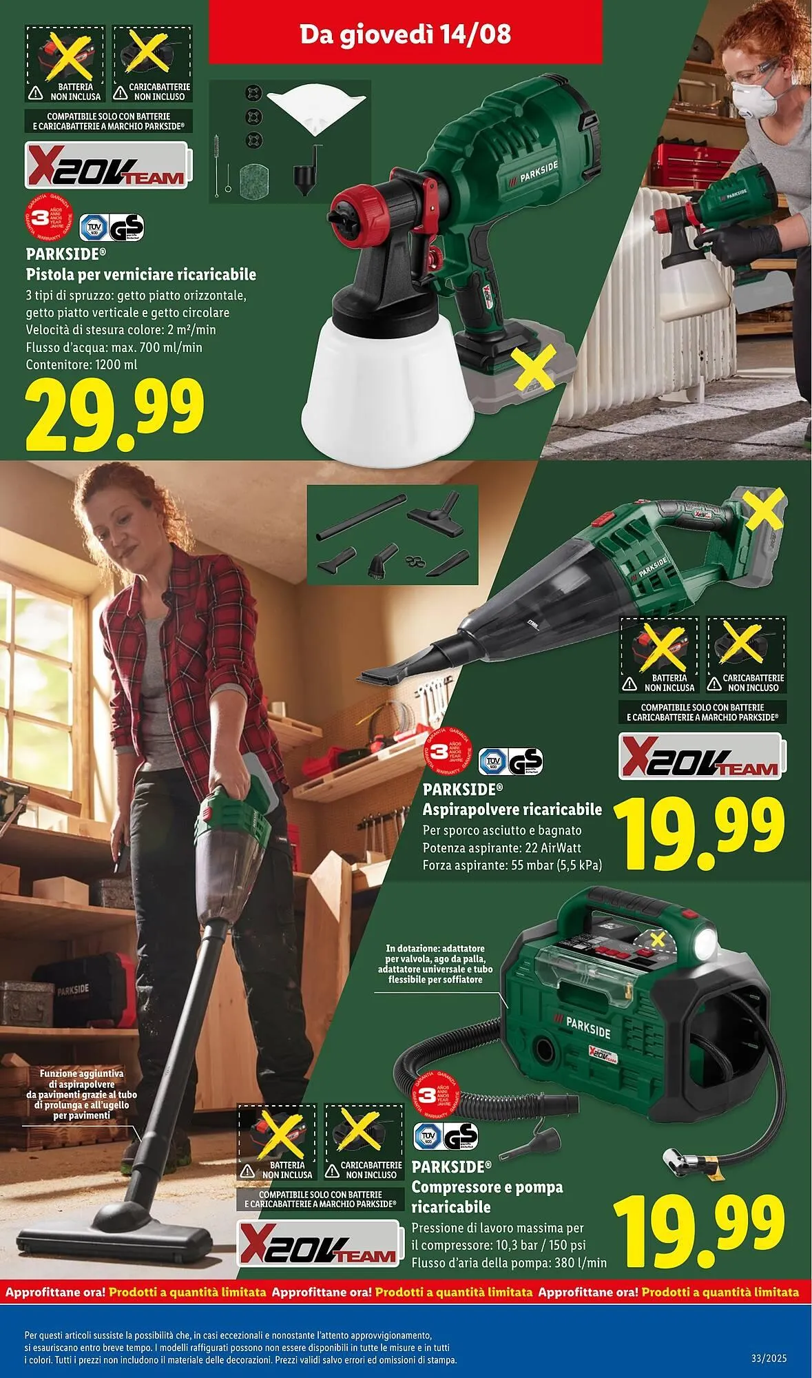 Volantino Lidl da 11 agosto a 17 agosto di 2025 - Pagina del volantino 45